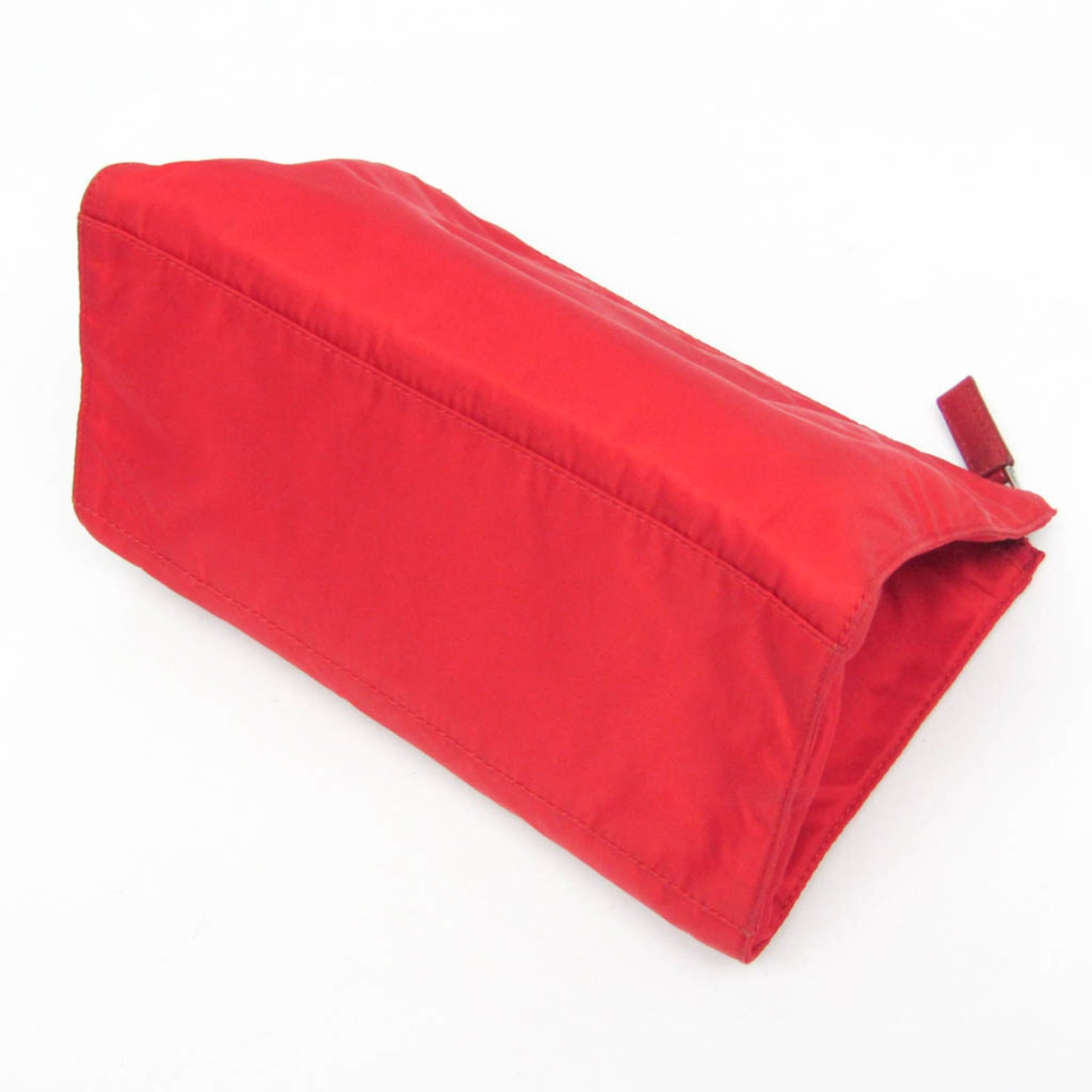 Prada Prada VELA 1N1725 Women's Nylon Pouch Red Color Size ONE SIZE - 3 Thumbnail