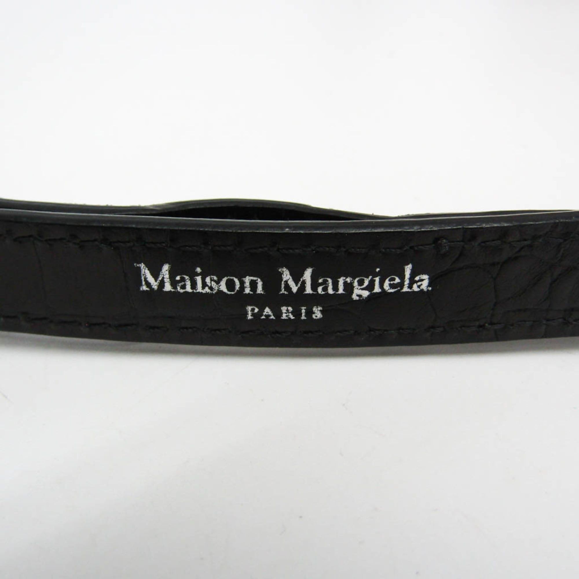 Maison Margiela Maison Margiela 4-stitch Small Shoulder Pouch Women's Leather Shoulder Bag Black Size ONE SIZE - 19 Thumbnail