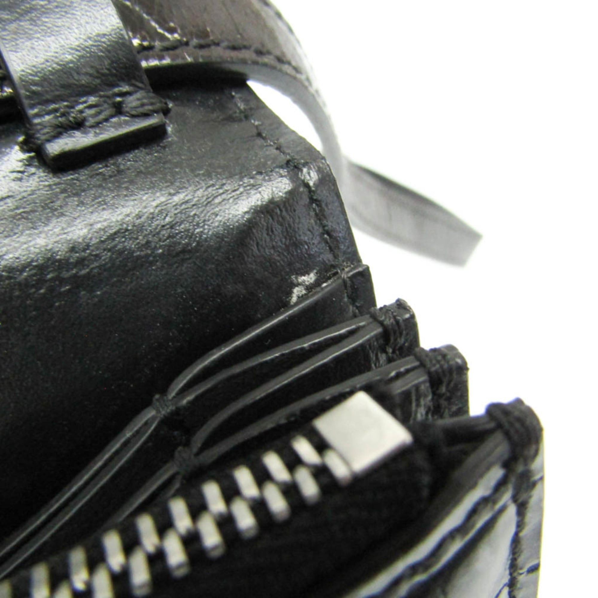 Maison Margiela Maison Margiela 4-stitch Small Shoulder Pouch Women's Leather Shoulder Bag Black Size ONE SIZE - 15 Thumbnail