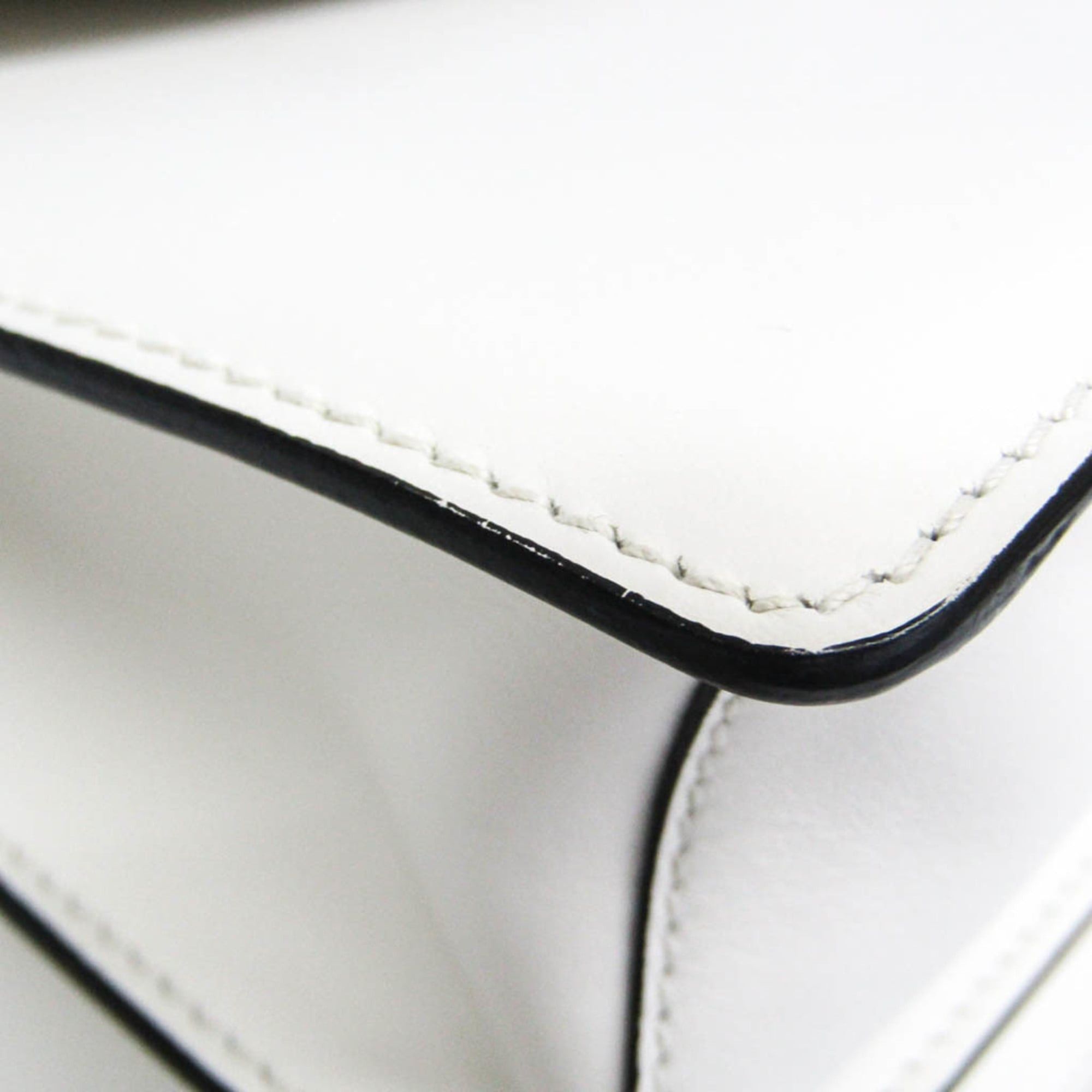 Prada Prada Electra Studs 1BD120 Women's Leather Handbag,Shoulder Bag White Size ONE SIZE - 6 Thumbnail