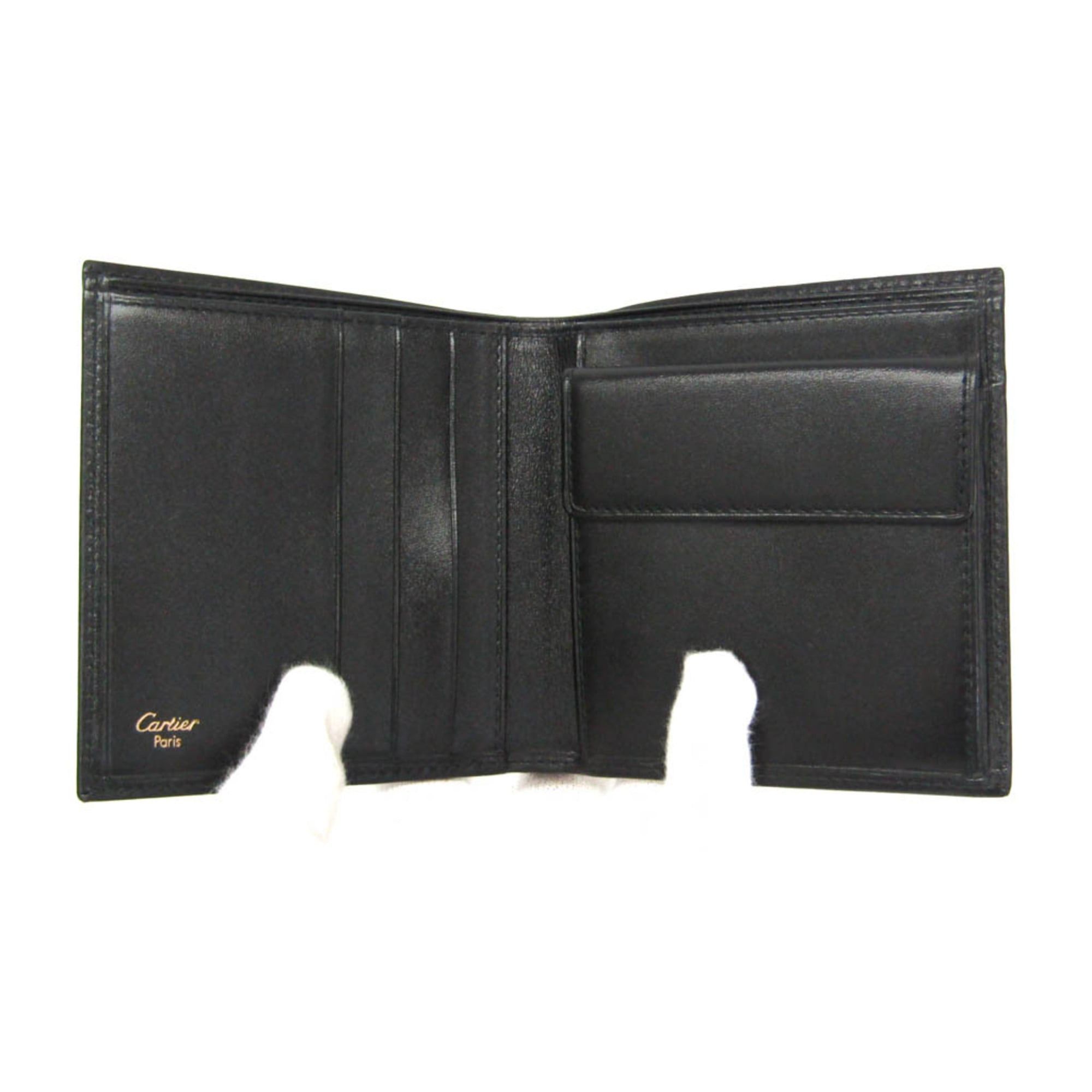 Cartier Cartier Pasha L3000137 Men,Women Leather Wallet (bi-fold) Black Size ONE SIZE - 4 Thumbnail