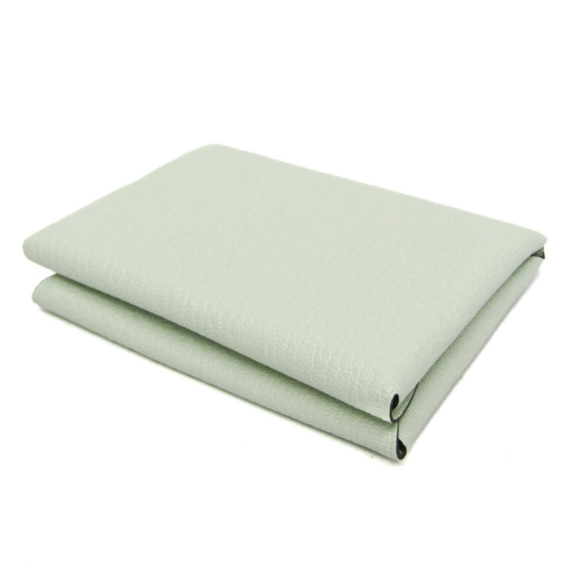 Hermes Hermes Calvi Duo Chevre Leather Card Case Light Green Size ONE SIZE - 3 Thumbnail