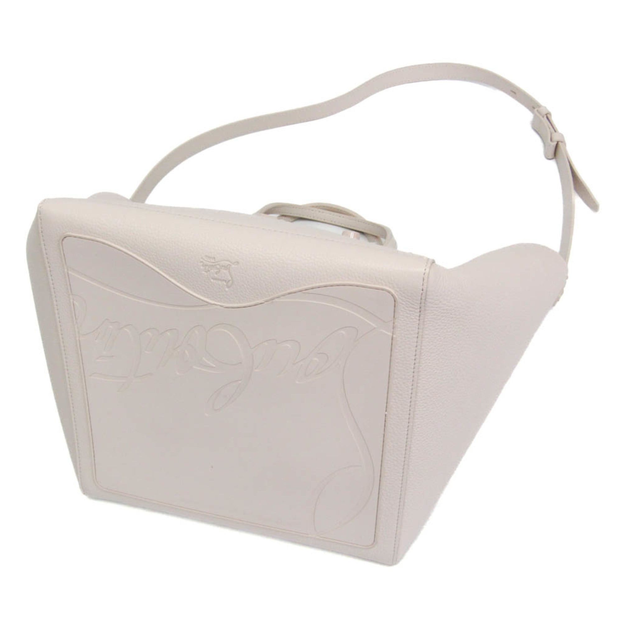 Christian Louboutin Christian Louboutin CABACHIC 1235321 Women's Leather Shoulder Bag,Tote Bag Light Pink Size ONE SIZE - 3 Thumbnail