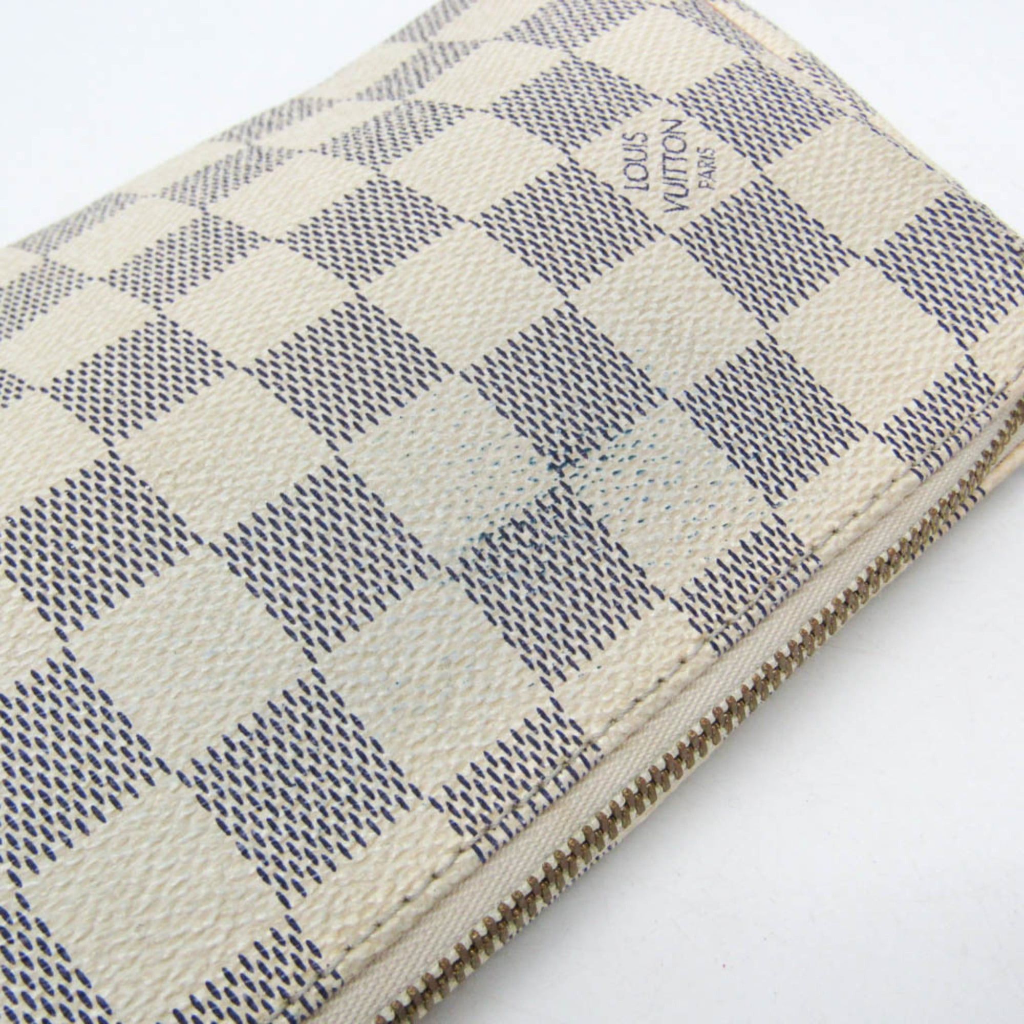 Louis Vuitton Louis Vuitton Damier Azur Eva N55214 Women's Shoulder Bag Damier Azur Size ONE SIZE - 12 Thumbnail