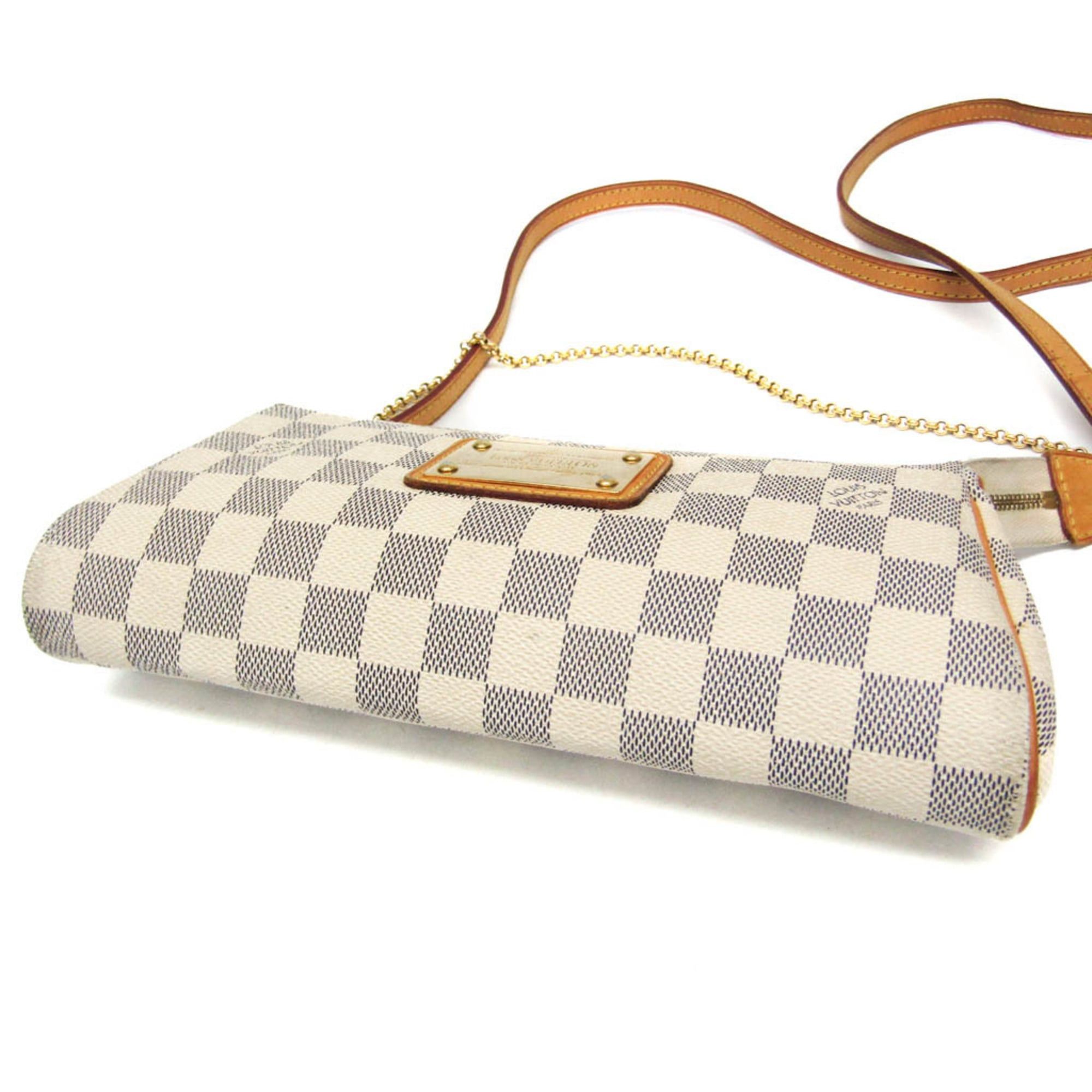 Louis Vuitton Louis Vuitton Damier Azur Eva N55214 Women's Shoulder Bag Damier Azur Size ONE SIZE - 4 Thumbnail