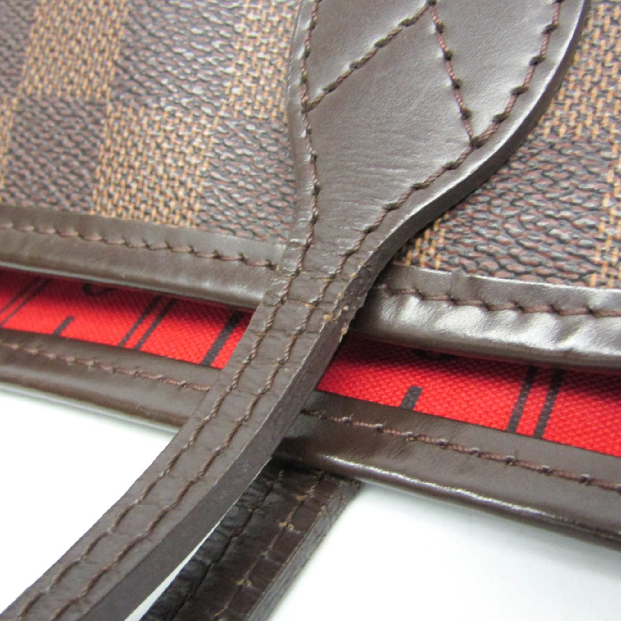 Louis Vuitton Louis Vuitton Damier Neverfull MM N51105 Women's Tote Bag Ebene Size ONE SIZE - 8 Thumbnail