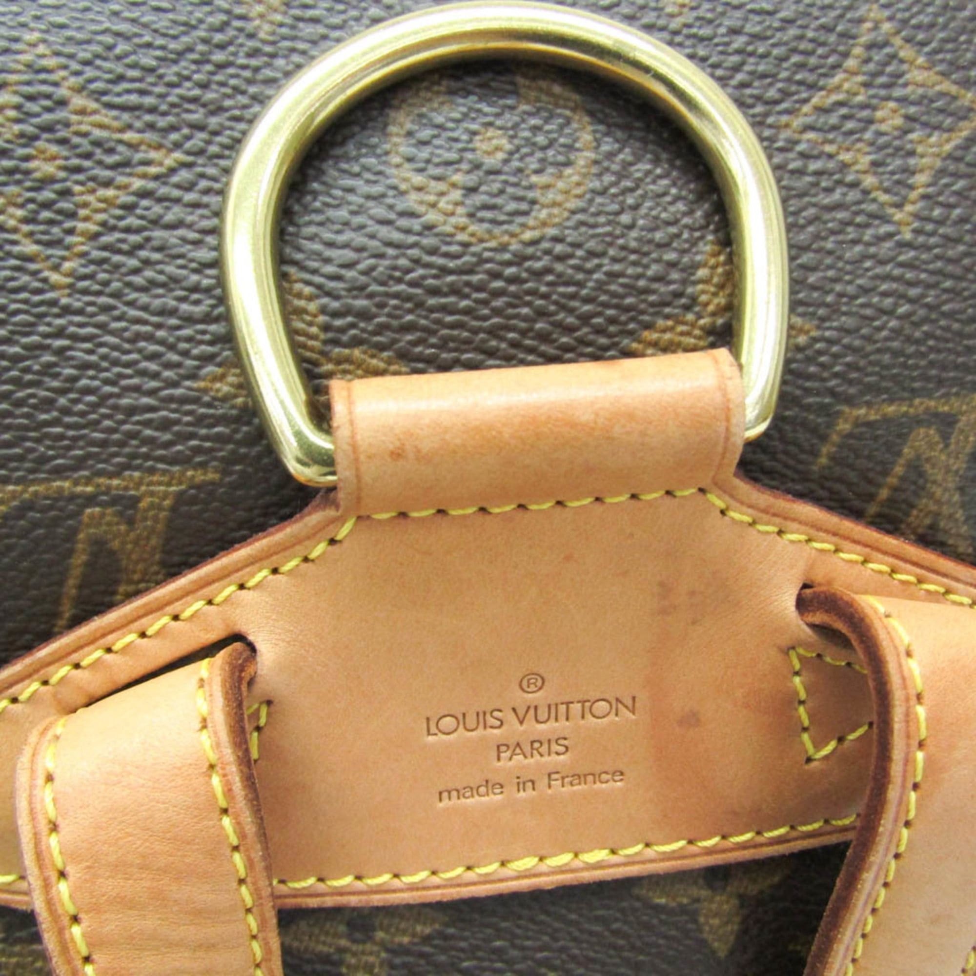 Louis Vuitton Louis Vuitton Monogram Montsouris MM M51136 Women's Backpack Brown Size ONE SIZE - 16 Thumbnail