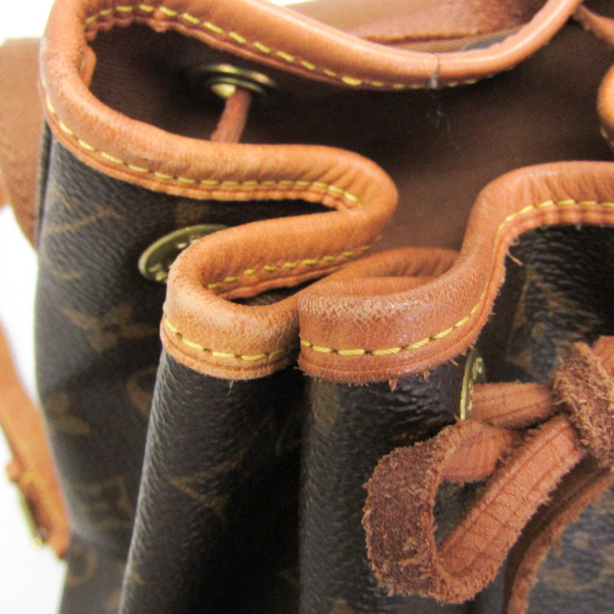 Louis Vuitton Louis Vuitton Monogram Montsouris MM M51136 Women's Backpack Brown Size ONE SIZE - 12 Thumbnail