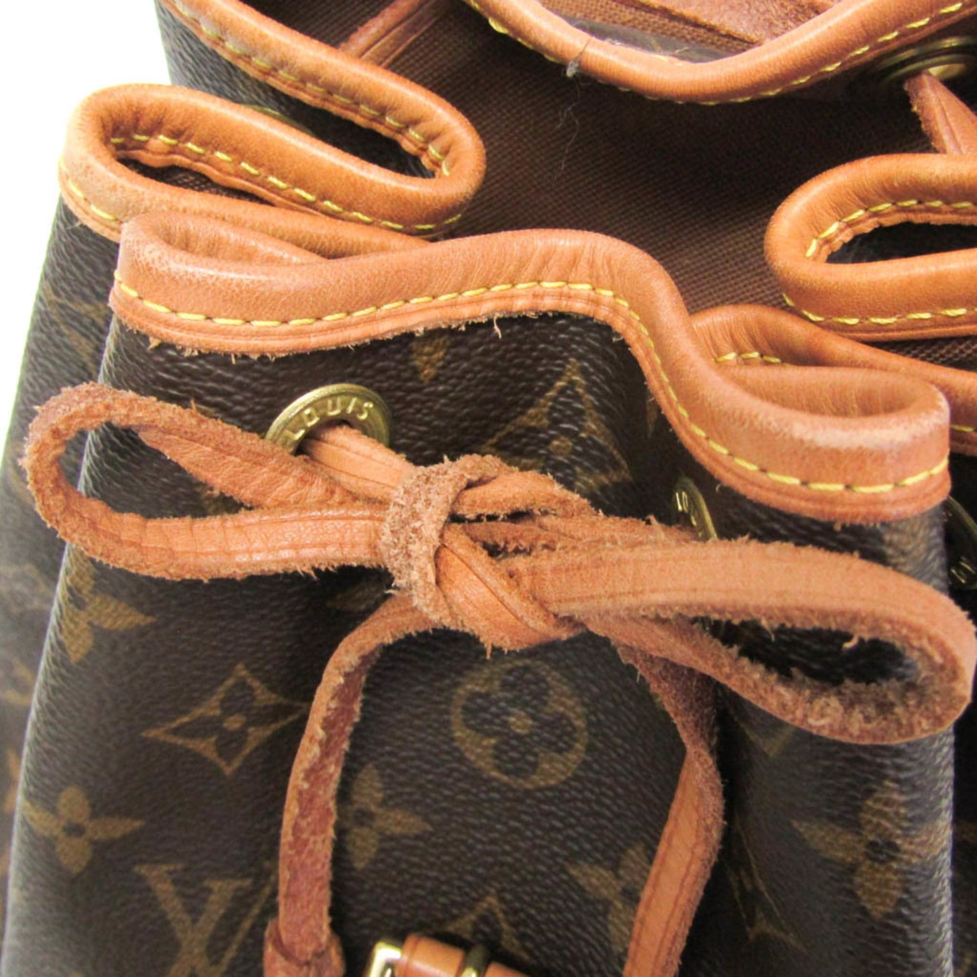 Louis Vuitton Louis Vuitton Monogram Montsouris MM M51136 Women's Backpack Brown Size ONE SIZE - 11 Thumbnail