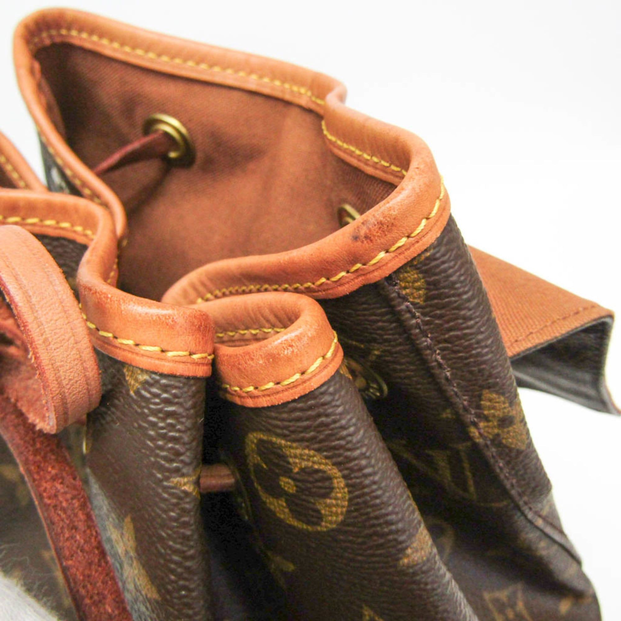 Louis Vuitton Louis Vuitton Monogram Montsouris GM M51135 Women's Backpack Brown Size ONE SIZE - 9 Thumbnail