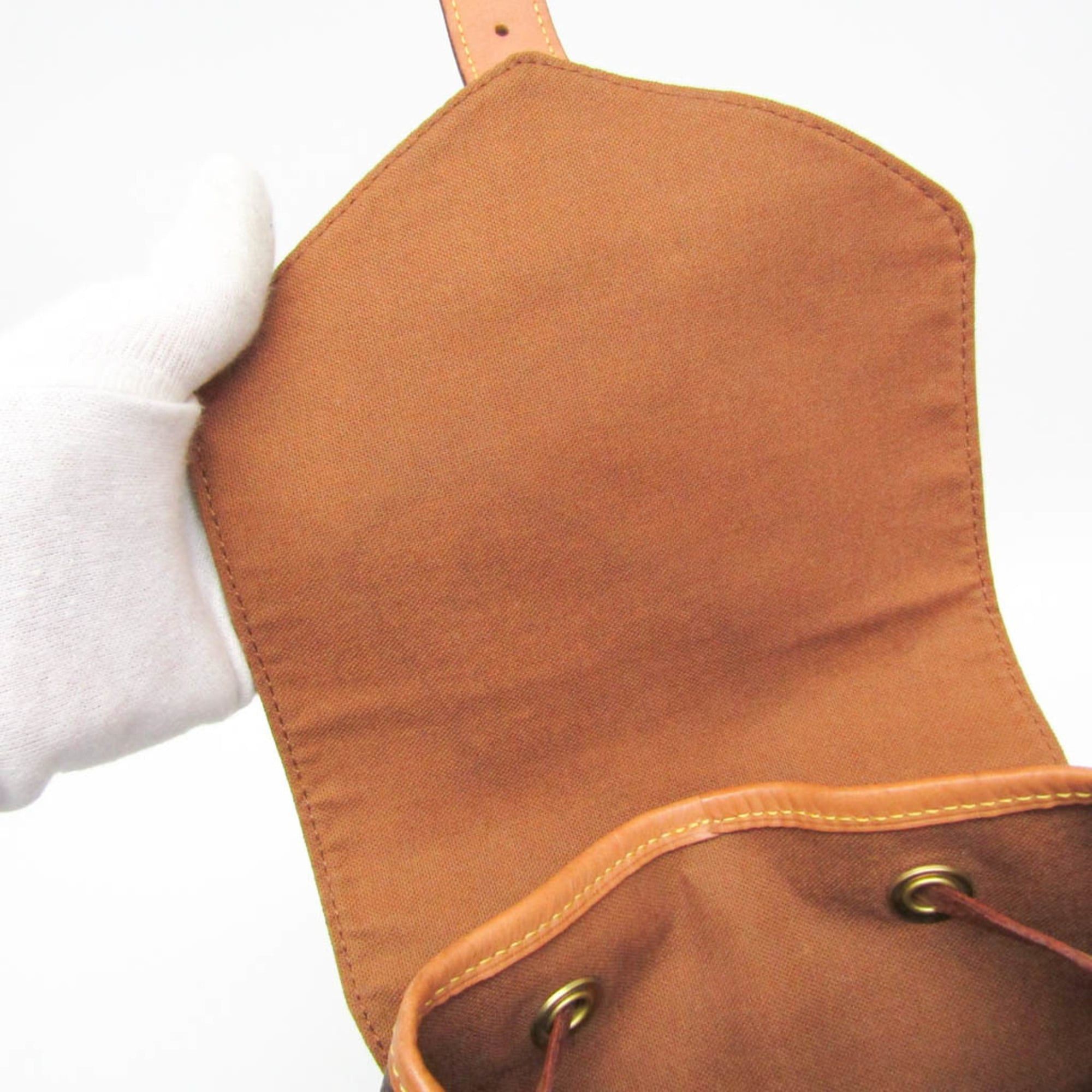 Louis Vuitton Louis Vuitton Monogram Montsouris GM M51135 Women's Backpack Brown Size ONE SIZE - 11 Thumbnail