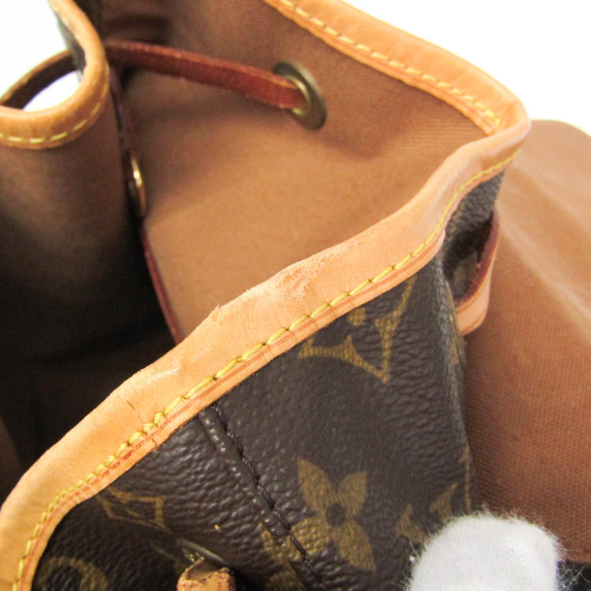 Louis Vuitton Louis Vuitton Monogram Montsouris GM M51135 Women's Backpack Brown Size ONE SIZE - 12 Thumbnail