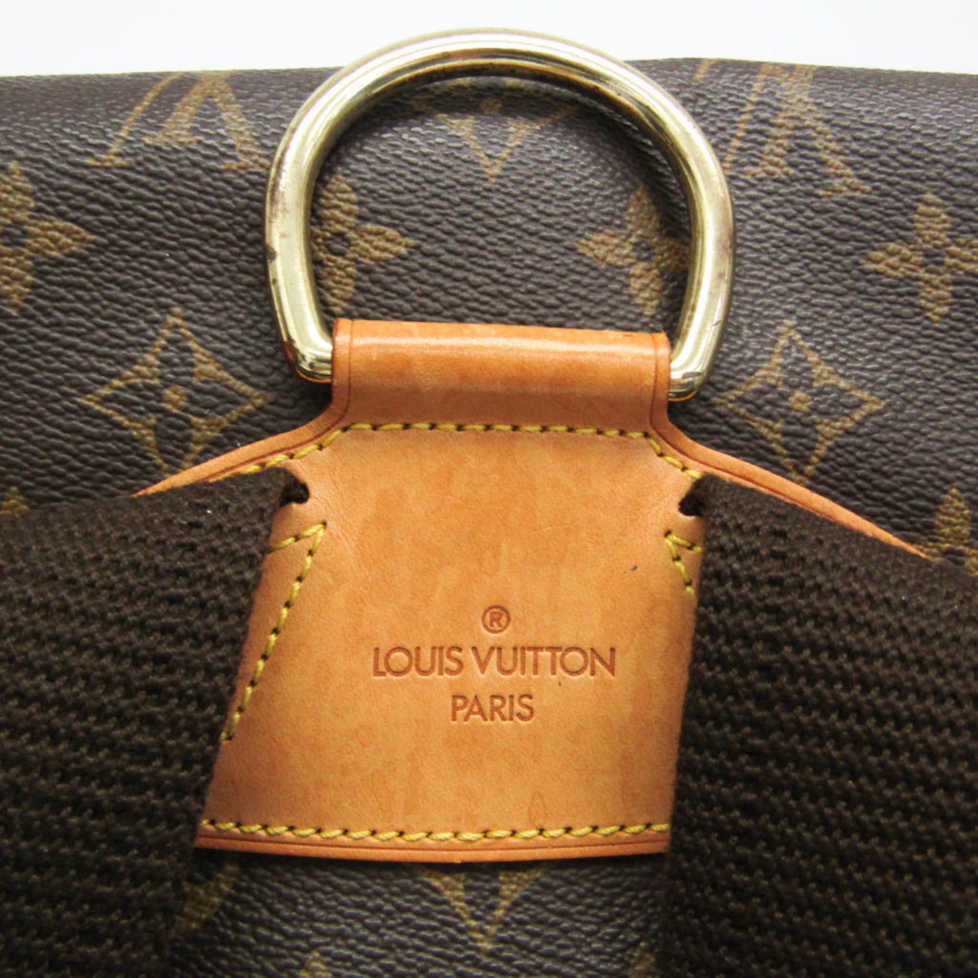 Louis Vuitton Louis Vuitton Monogram Montsouris GM M51135 Women's Backpack Brown Size ONE SIZE - 14 Thumbnail