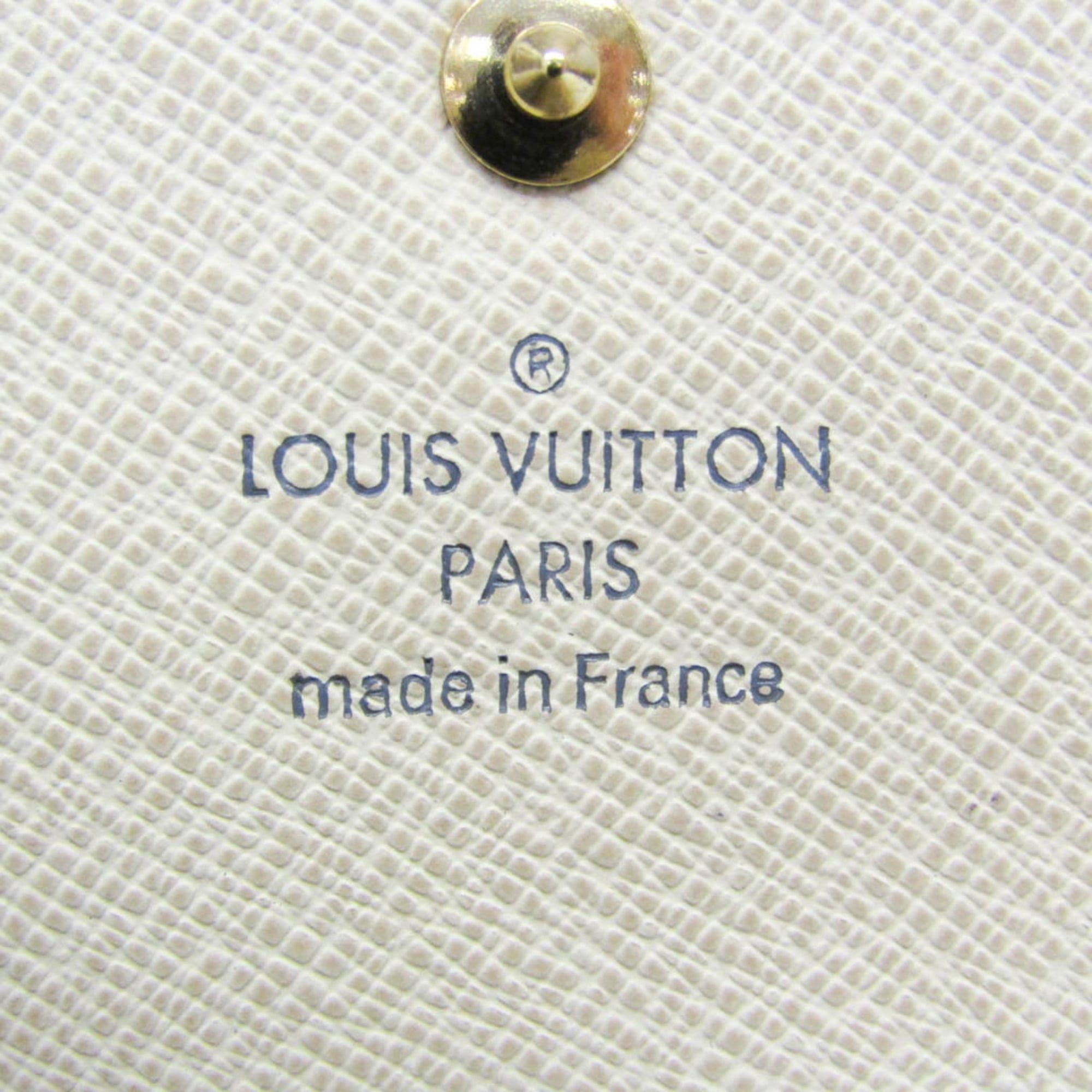 Louis Vuitton Louis Vuitton Damier Azur 6 Key Holder N61745 Men,Women Damier Azur Key Case Damier Azur Size ONE SIZE - 10 Thumbnail