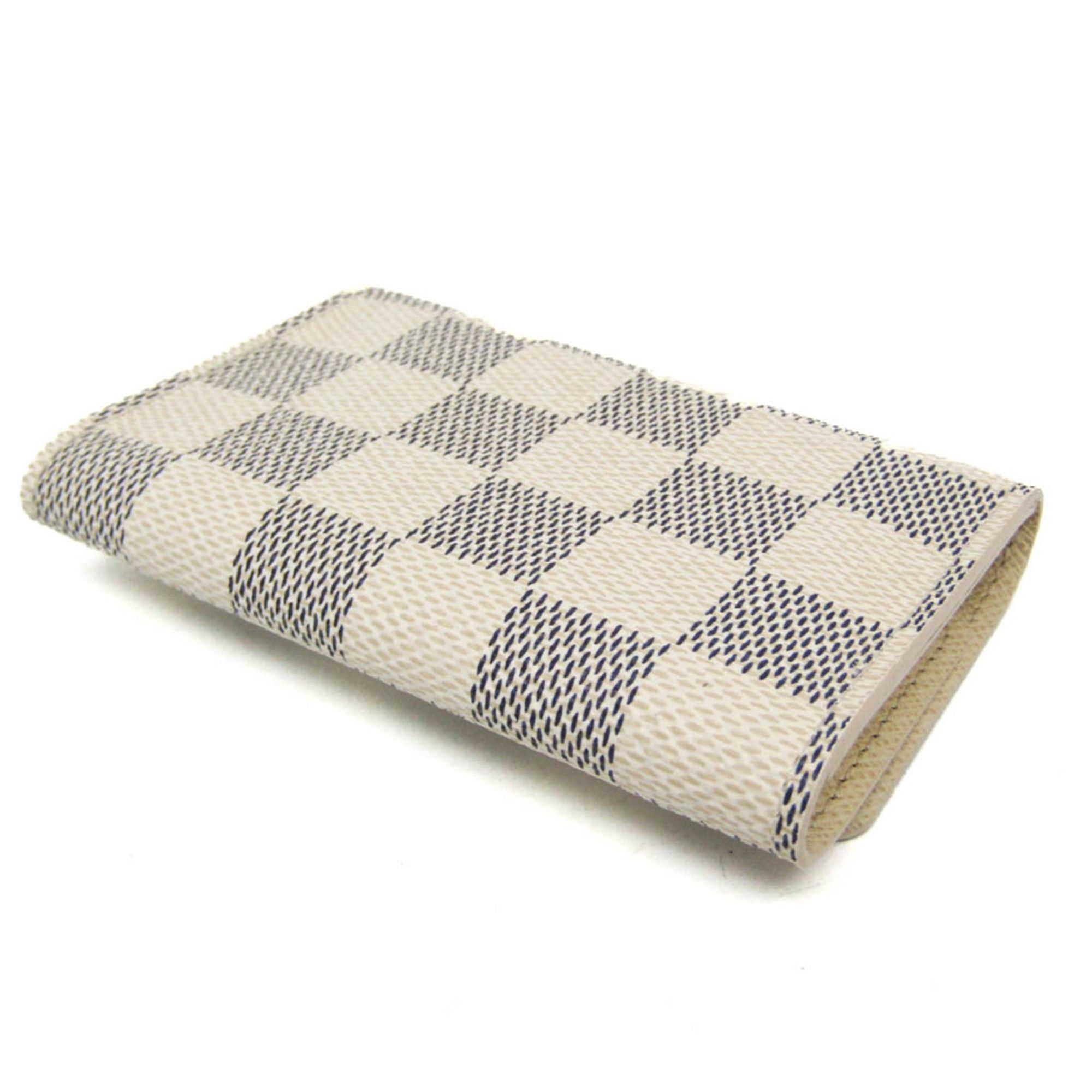Louis Vuitton Louis Vuitton Damier Azur 6 Key Holder N61745 Men,Women Damier Azur Key Case Damier Azur Size ONE SIZE - 2 Thumbnail