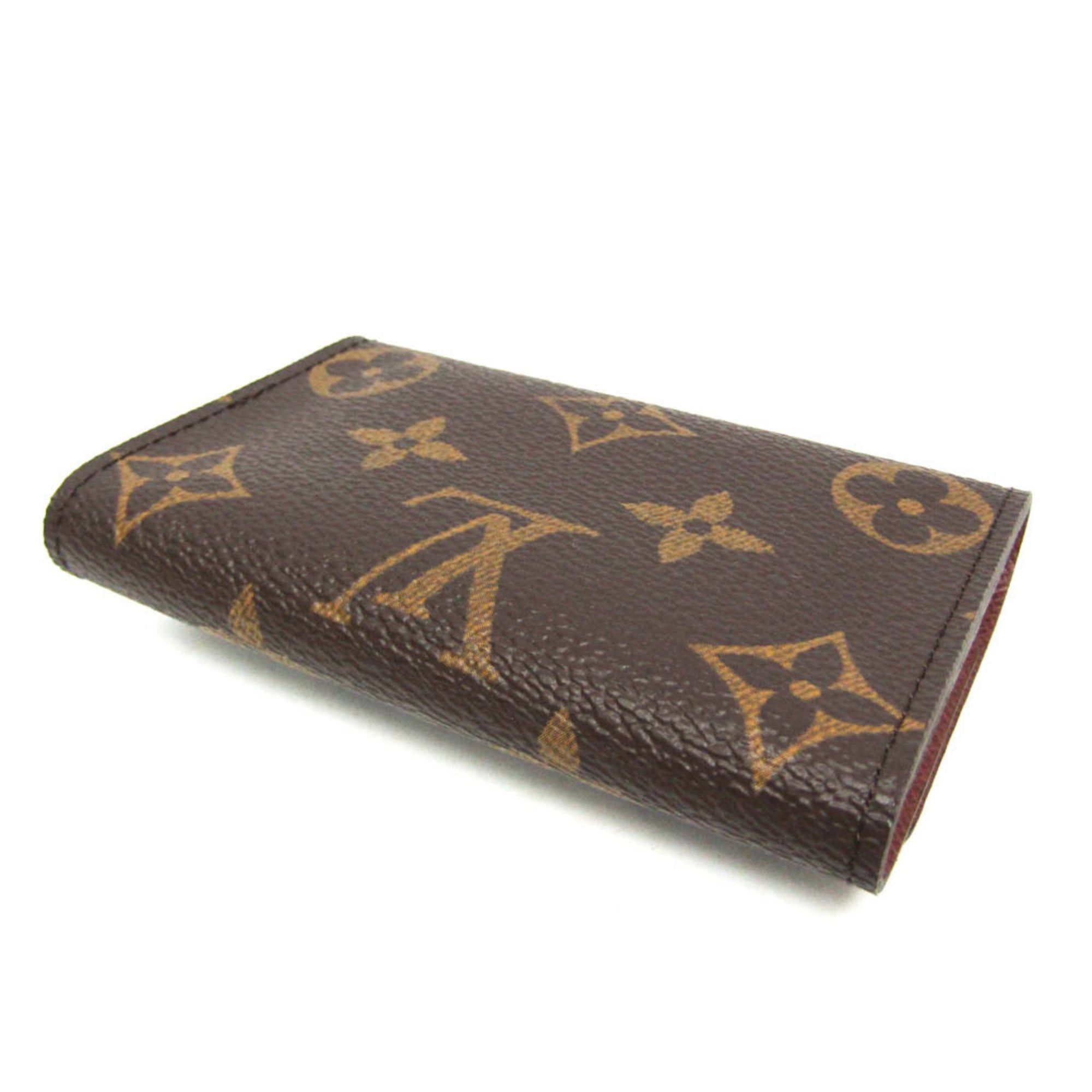 Louis Vuitton Louis Vuitton Monogram Key Holder 6 M62630 Men,Women Monogram Key Case Brown Size ONE SIZE - 3 Thumbnail