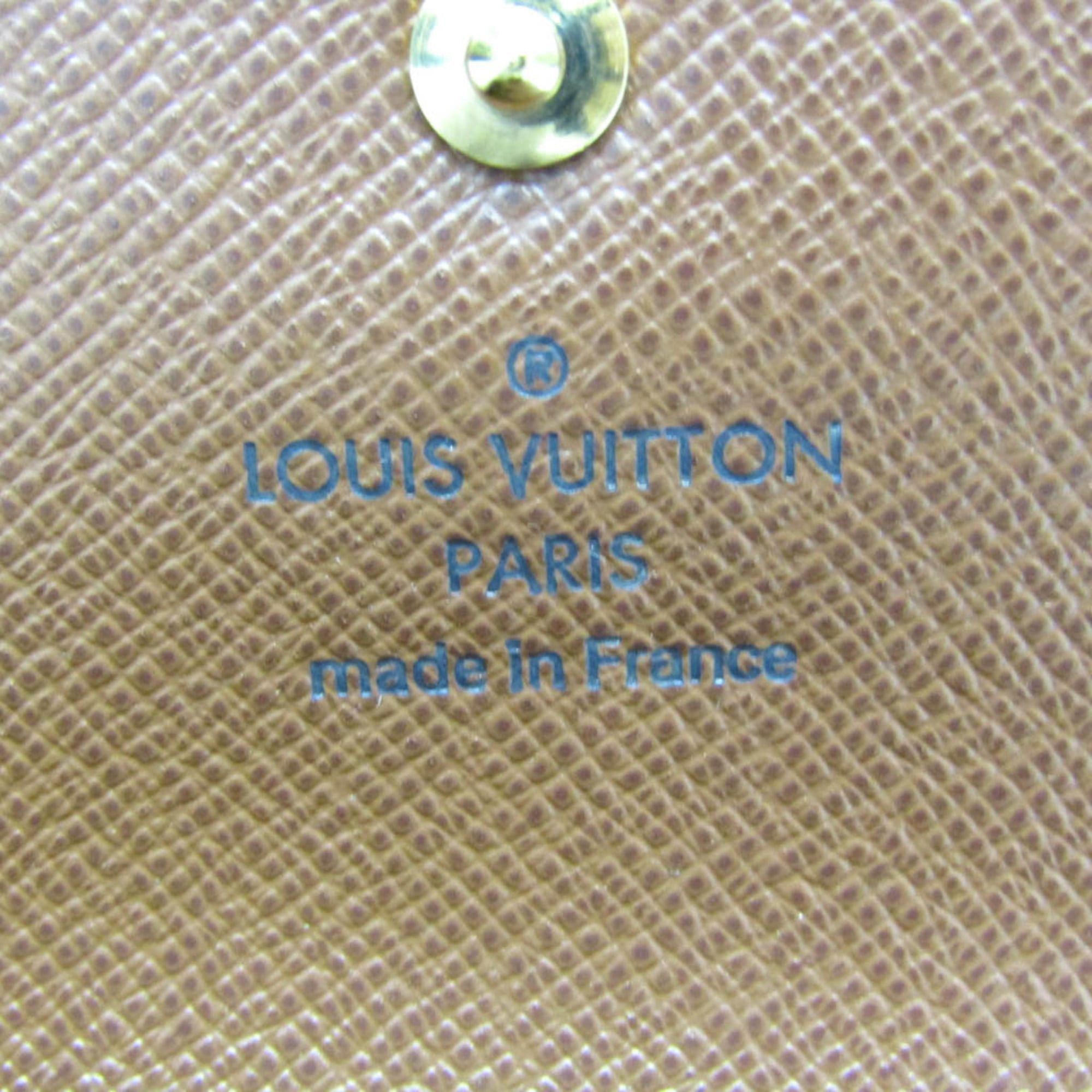 Louis Vuitton Louis Vuitton Monogram Key Holder 6 M62630 Men,Women Monogram Key Case Brown Size ONE SIZE - 11 Thumbnail