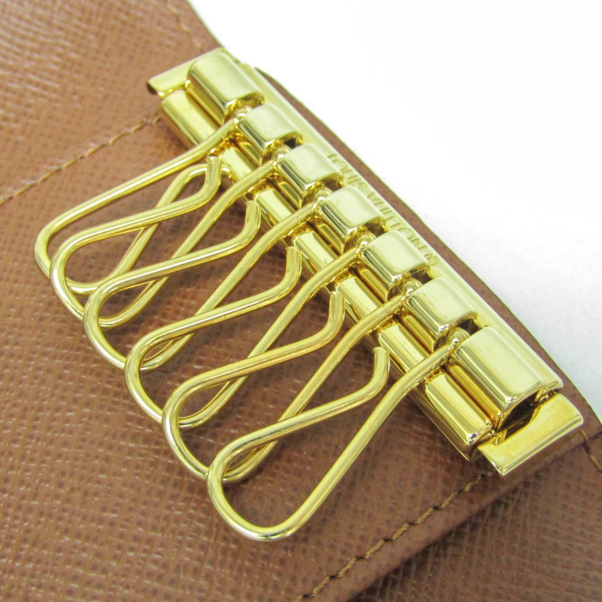 Louis Vuitton Louis Vuitton Monogram Key Holder 6 M62630 Men,Women Monogram Key Case Brown Size ONE SIZE - 10 Thumbnail