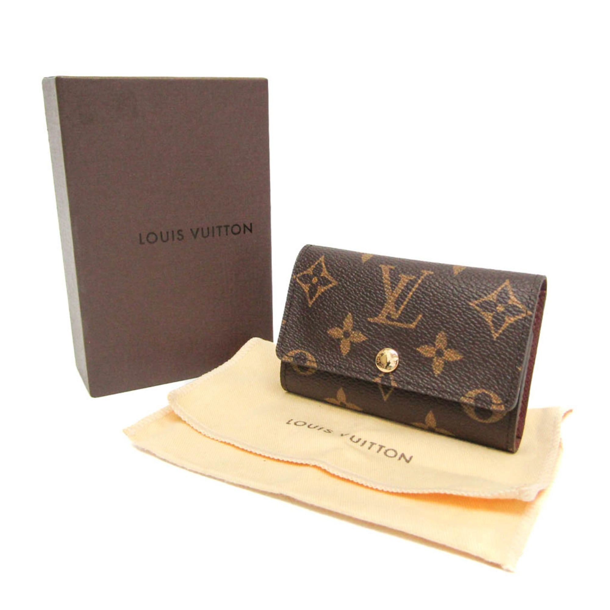 Louis Vuitton Louis Vuitton Monogram Key Holder 6 M62630 Men,Women Monogram Key Case Brown Size ONE SIZE - 2 Thumbnail