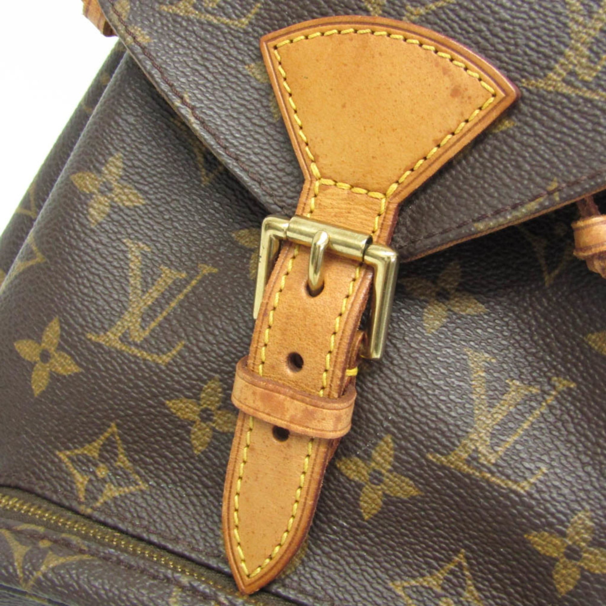 Louis Vuitton Louis Vuitton Monogram Montsouris MM M51136 Women's Backpack Brown Size ONE SIZE - 10 Thumbnail