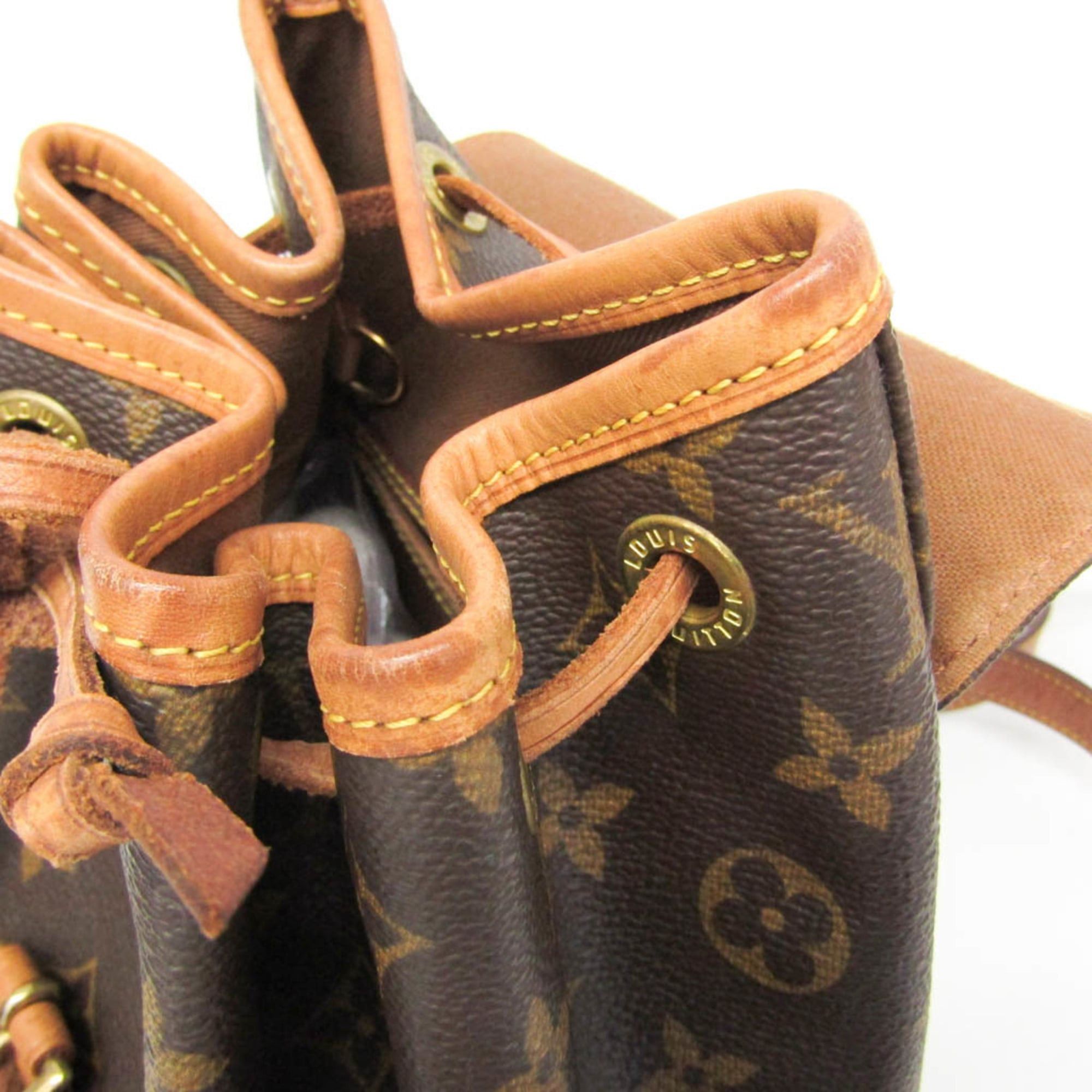Louis Vuitton Louis Vuitton Monogram Montsouris MM M51136 Women's Backpack Brown Size ONE SIZE - 13 Thumbnail