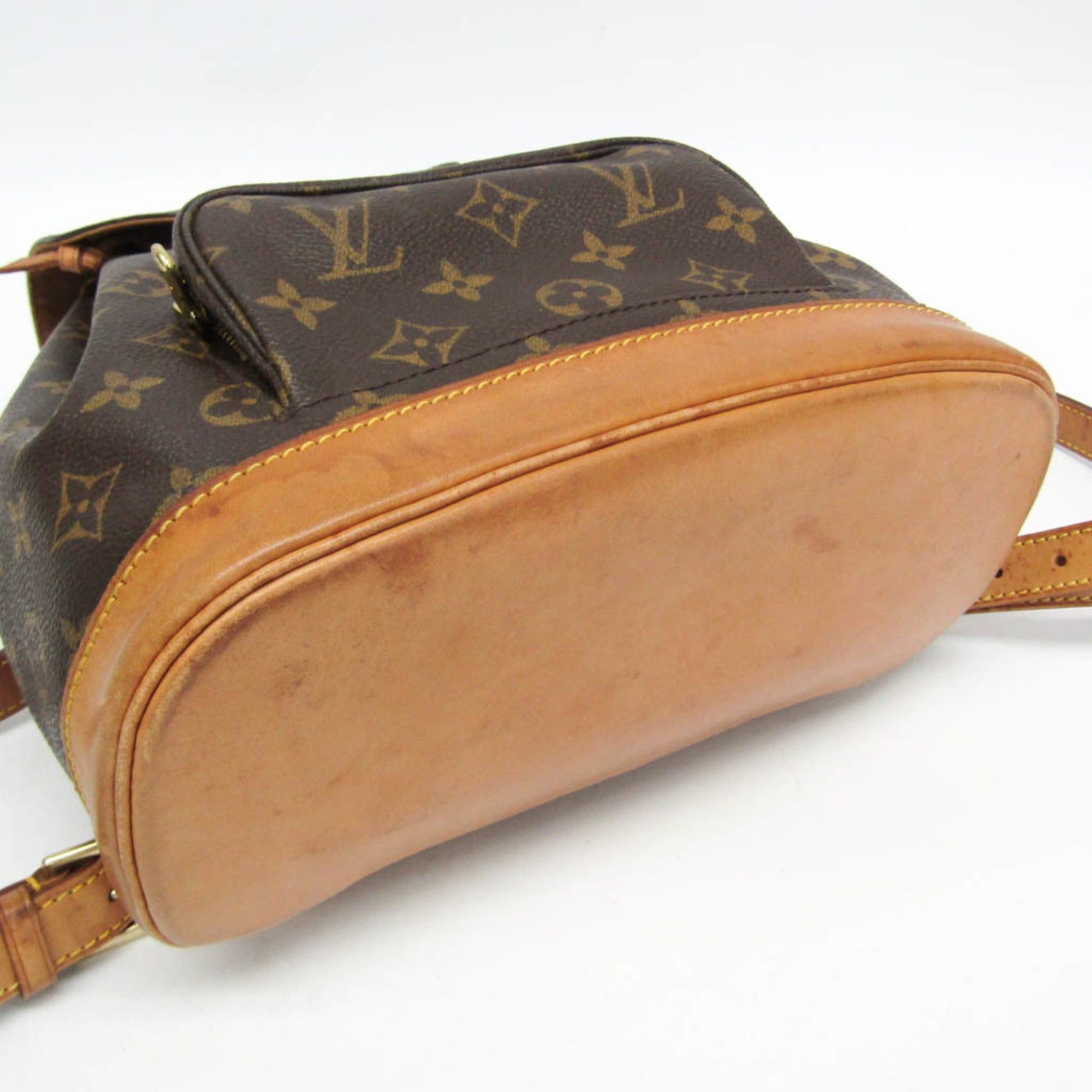 Louis Vuitton Louis Vuitton Monogram Montsouris MM M51136 Women's Backpack Brown Size ONE SIZE - 5 Thumbnail