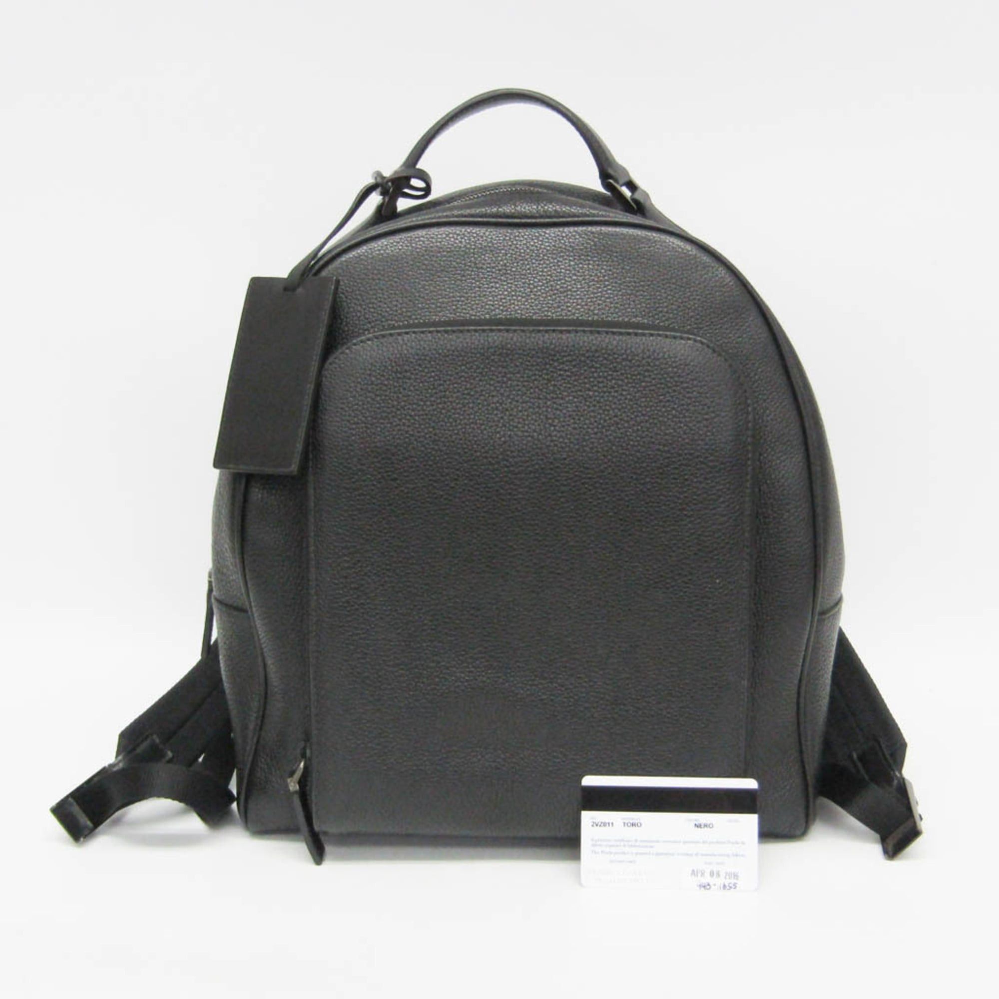 Prada Prada TORO 2VZ011 Women,Men Leather Backpack Black Size ONE SIZE - 2 Thumbnail