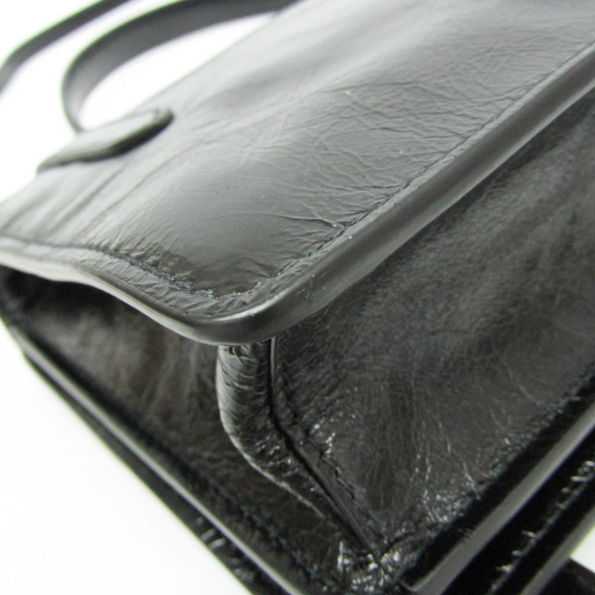 Prada Prada 1BN026 Women's Leather Handbag,Shoulder Bag Black Size ONE SIZE - 4 Thumbnail