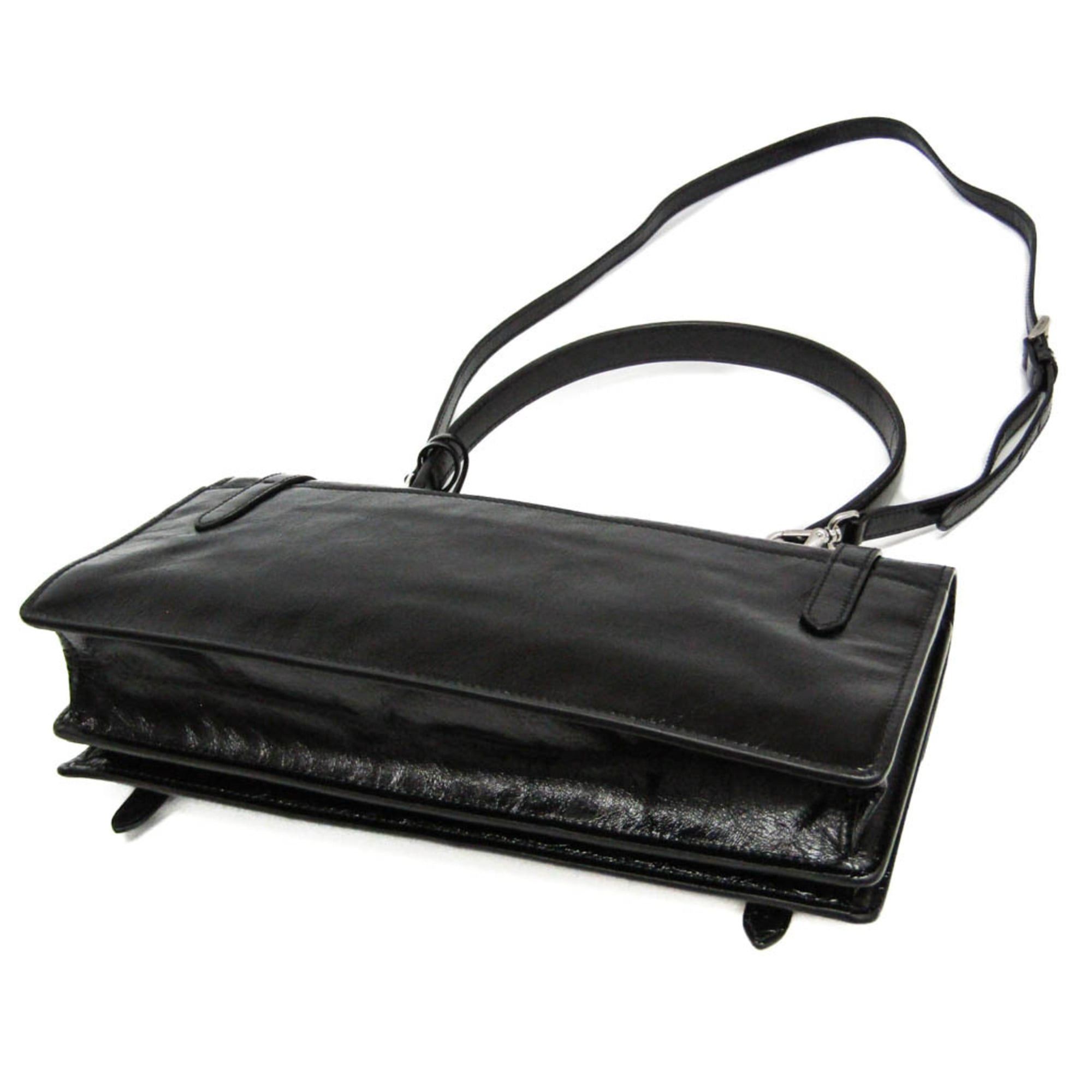 Prada Prada 1BN026 Women's Leather Handbag,Shoulder Bag Black Size ONE SIZE - 2 Thumbnail