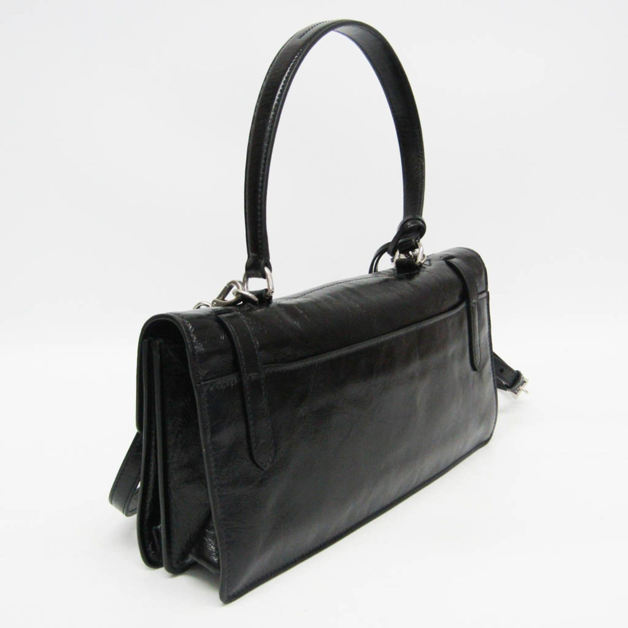 Prada Prada 1BN026 Women's Leather Handbag,Shoulder Bag Black Size ONE SIZE - 7 Thumbnail