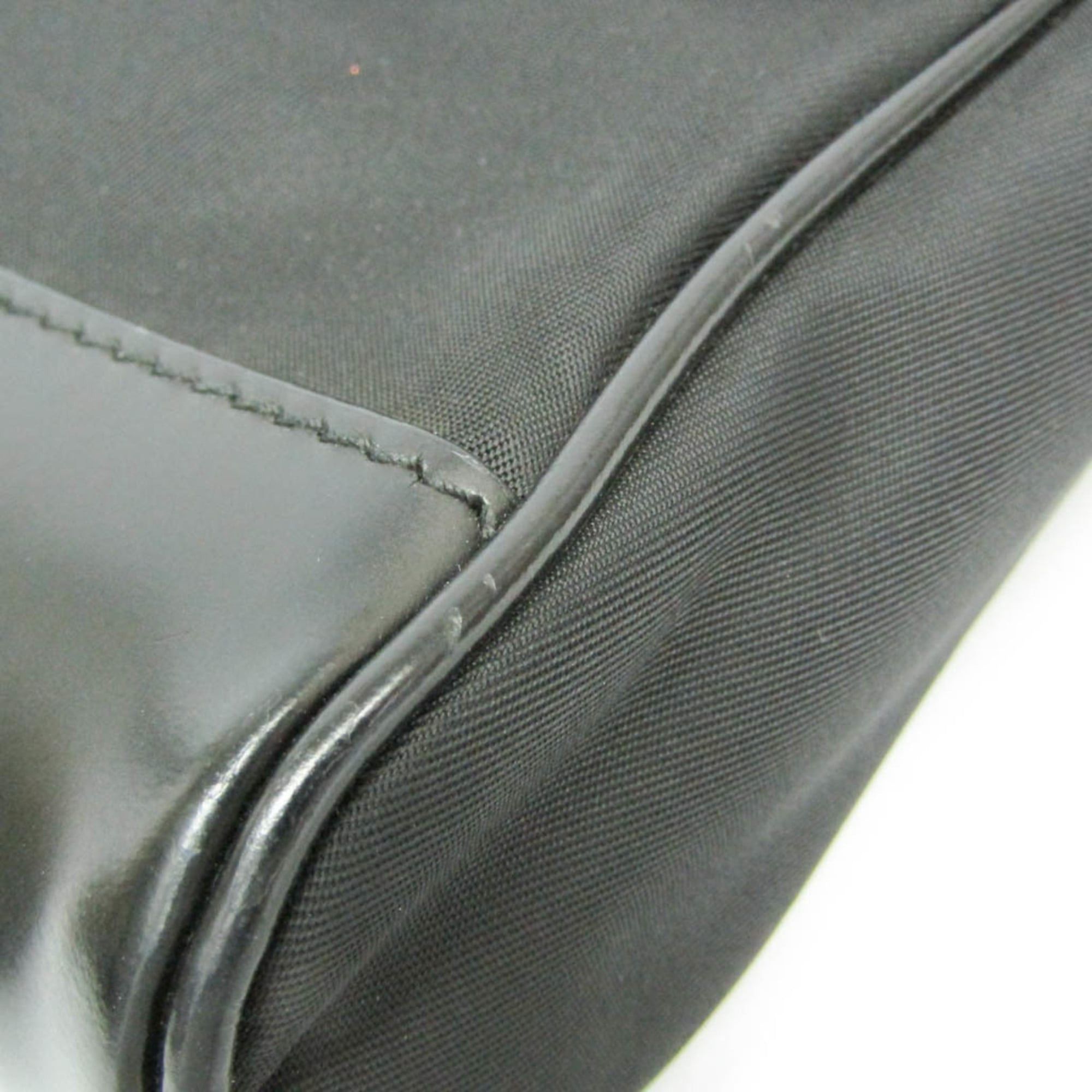 Prada Prada RE-NYLON 2VD044 Women,Men Nylon,Leather Shoulder Bag Black Size ONE SIZE - 4 Thumbnail