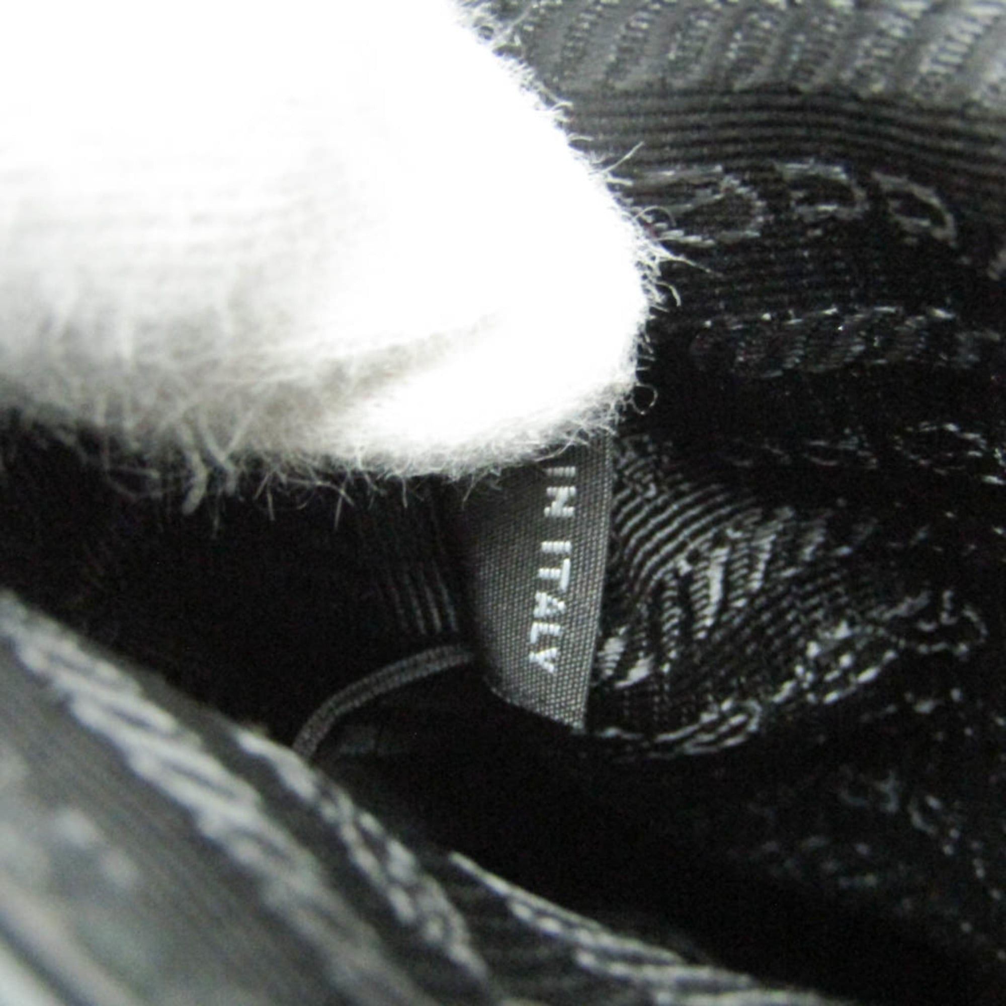 Prada Prada RE-NYLON 2VD044 Women,Men Nylon,Leather Shoulder Bag Black Size ONE SIZE - 17 Thumbnail