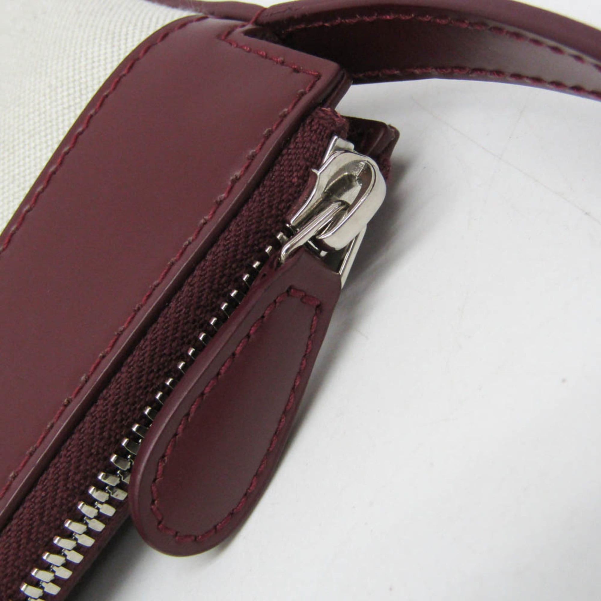 Balenciaga Balenciaga Navy Crossbody Bag 639497 Men,Women Canvas,Leather Shoulder Bag Off-white,Wine Size ONE SIZE - 9 Thumbnail