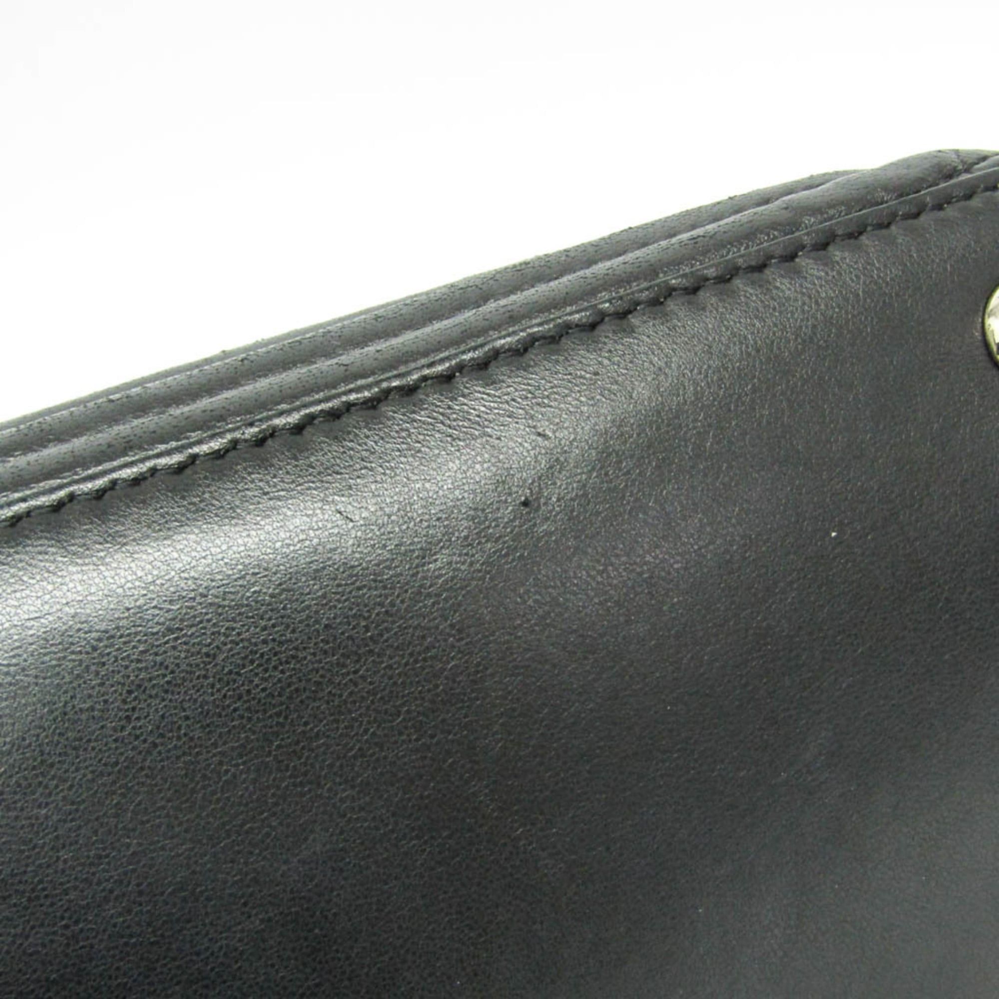 Fendi Fendi Dotcom Click Women's Leather Handbag Black Size ONE SIZE - 8 Thumbnail
