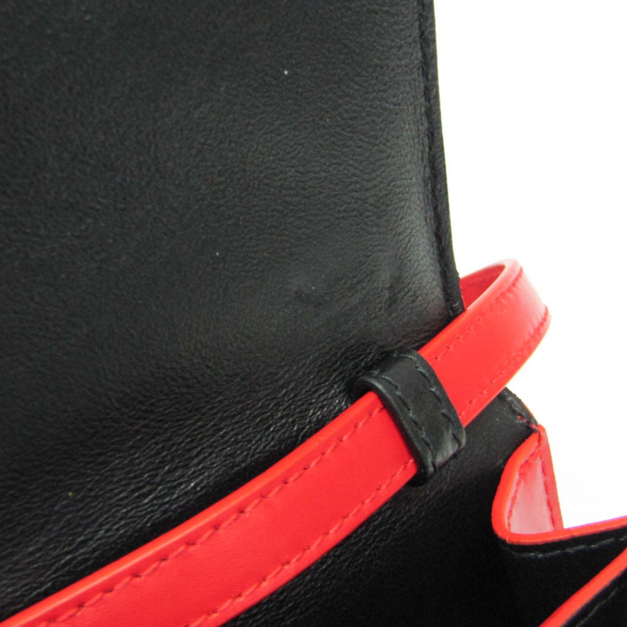 Balenciaga Balenciaga Sharp XS 594938 Men,Women Leather Fanny Pack,Shoulder Bag Red Color Size ONE SIZE - 13 Thumbnail