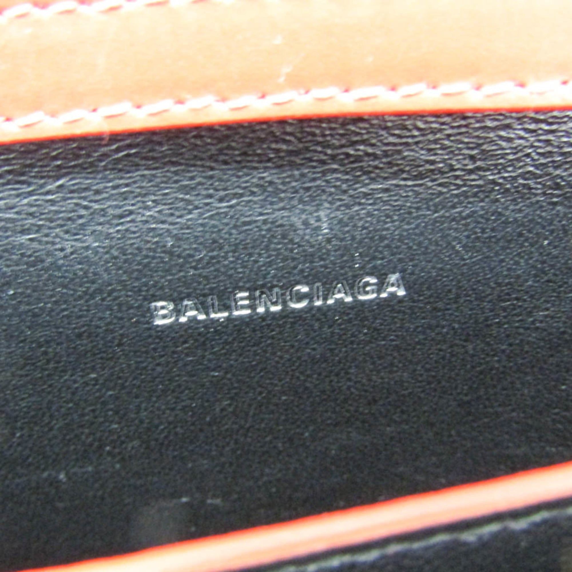 Balenciaga Balenciaga Sharp XS 594938 Men,Women Leather Fanny Pack,Shoulder Bag Red Color Size ONE SIZE - 15 Thumbnail