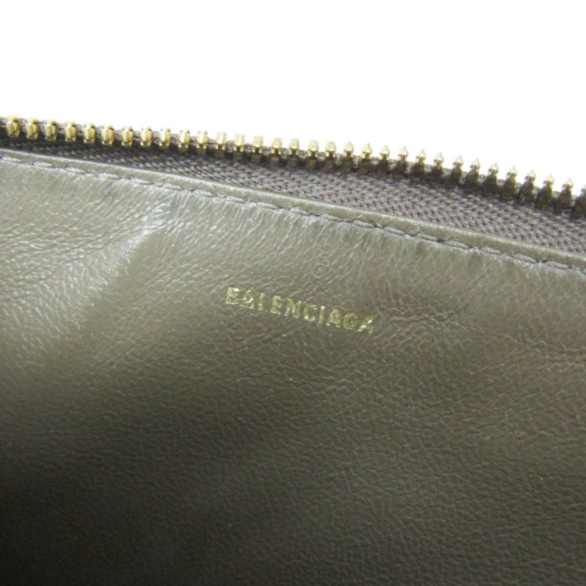 Balenciaga Balenciaga Envelope Coin Card Holder 736734 Women,Men Leather Coin Purse/coin Case Beige Size ONE SIZE - 13 Thumbnail