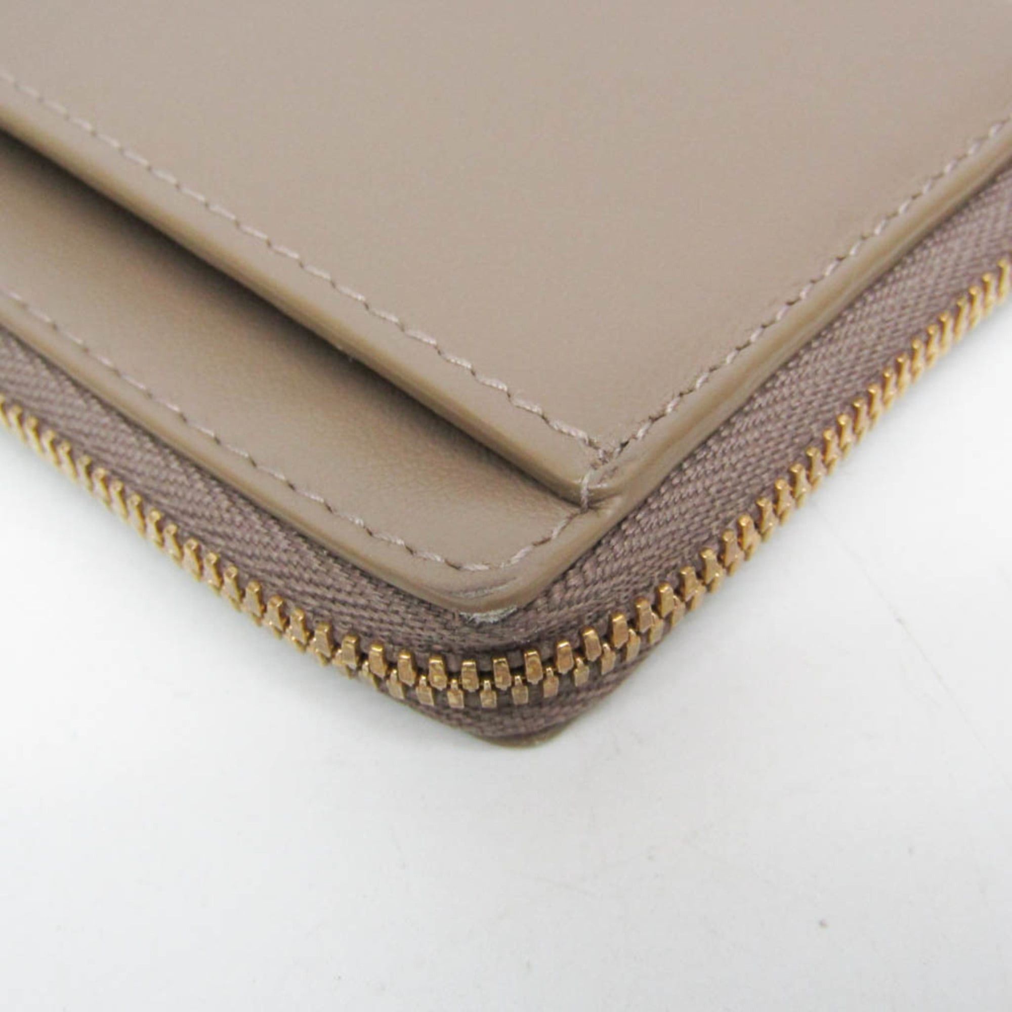 Balenciaga Balenciaga Envelope Coin Card Holder 736734 Women,Men Leather Coin Purse/coin Case Beige Size ONE SIZE - 6 Thumbnail