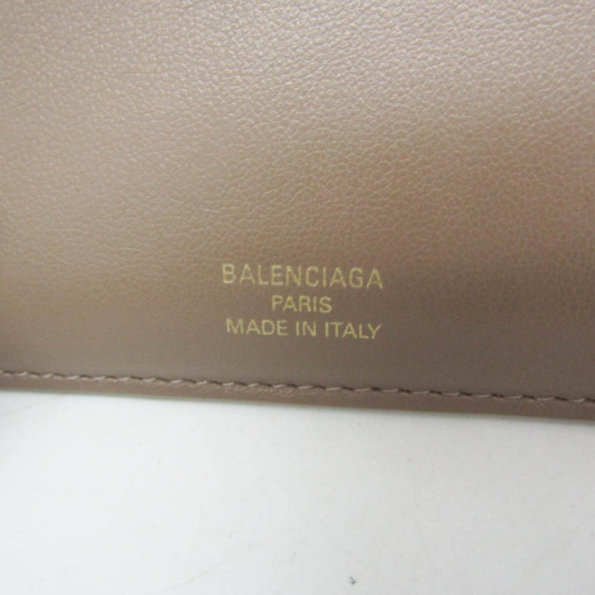 Balenciaga Balenciaga Envelope Coin Card Holder 736734 Women,Men Leather Coin Purse/coin Case Beige Size ONE SIZE - 12 Thumbnail