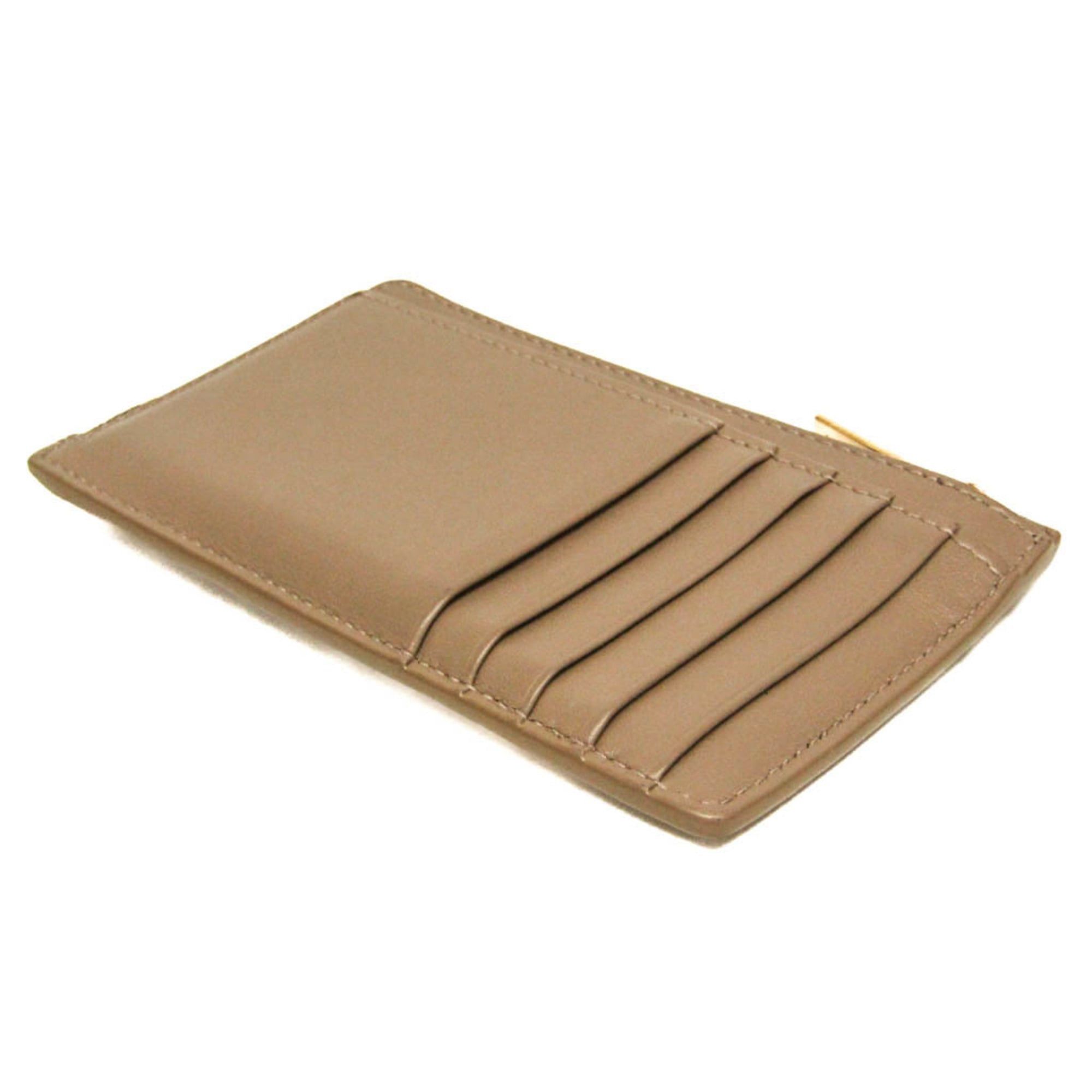 Balenciaga Balenciaga Envelope Coin Card Holder 736734 Women,Men Leather Coin Purse/coin Case Beige Size ONE SIZE - 3 Thumbnail