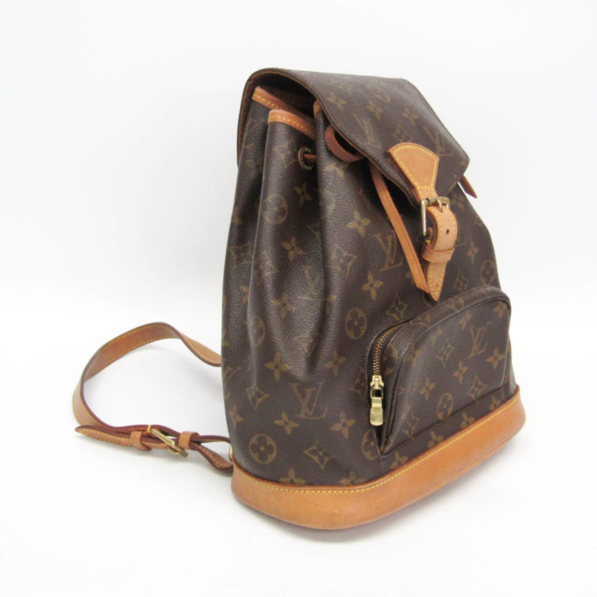 Louis Vuitton Louis Vuitton Monogram Montsouris MM M51136 Women's Backpack Brown Size ONE SIZE - 8 Thumbnail
