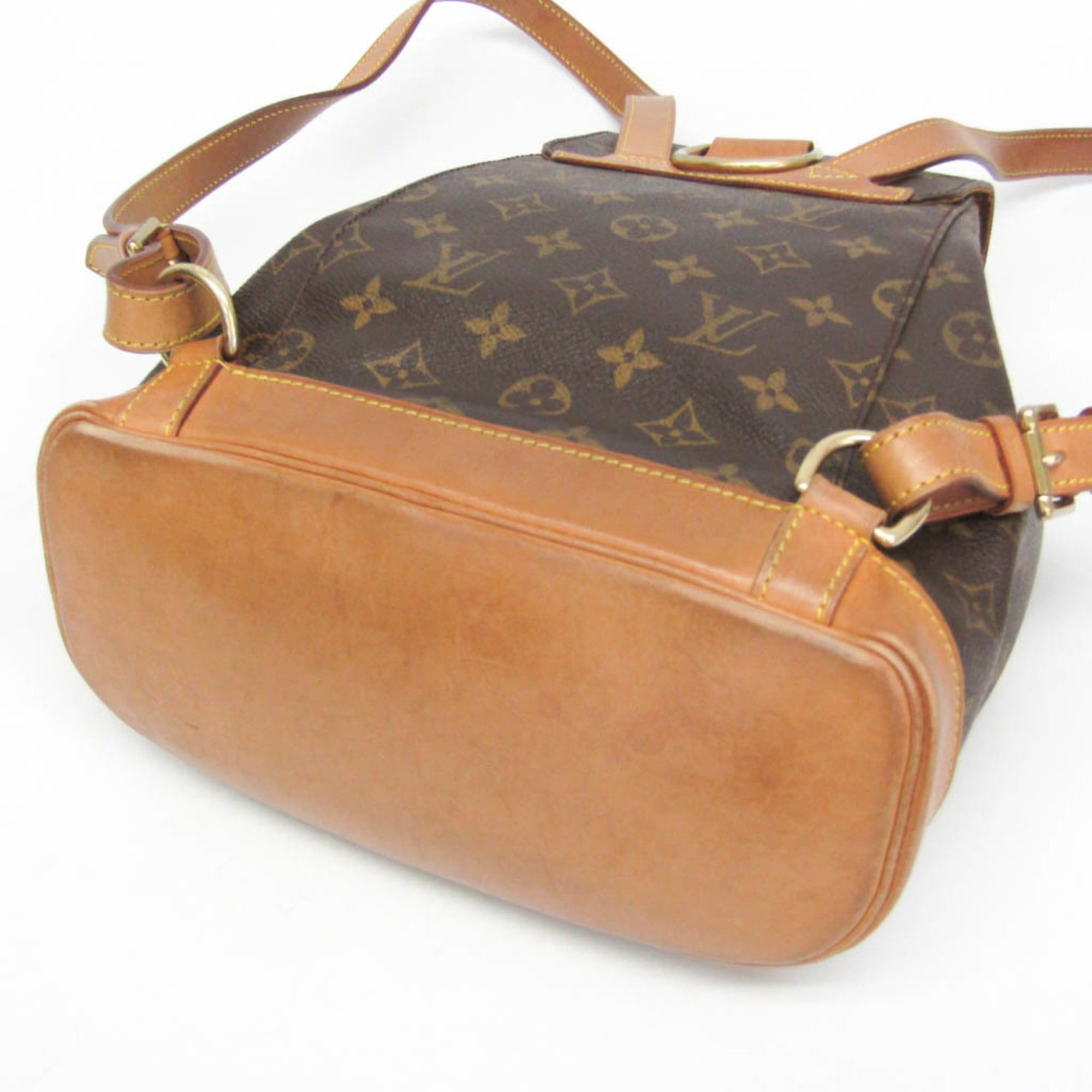Louis Vuitton Louis Vuitton Monogram Montsouris MM M51136 Women's Backpack Brown Size ONE SIZE - 4 Thumbnail