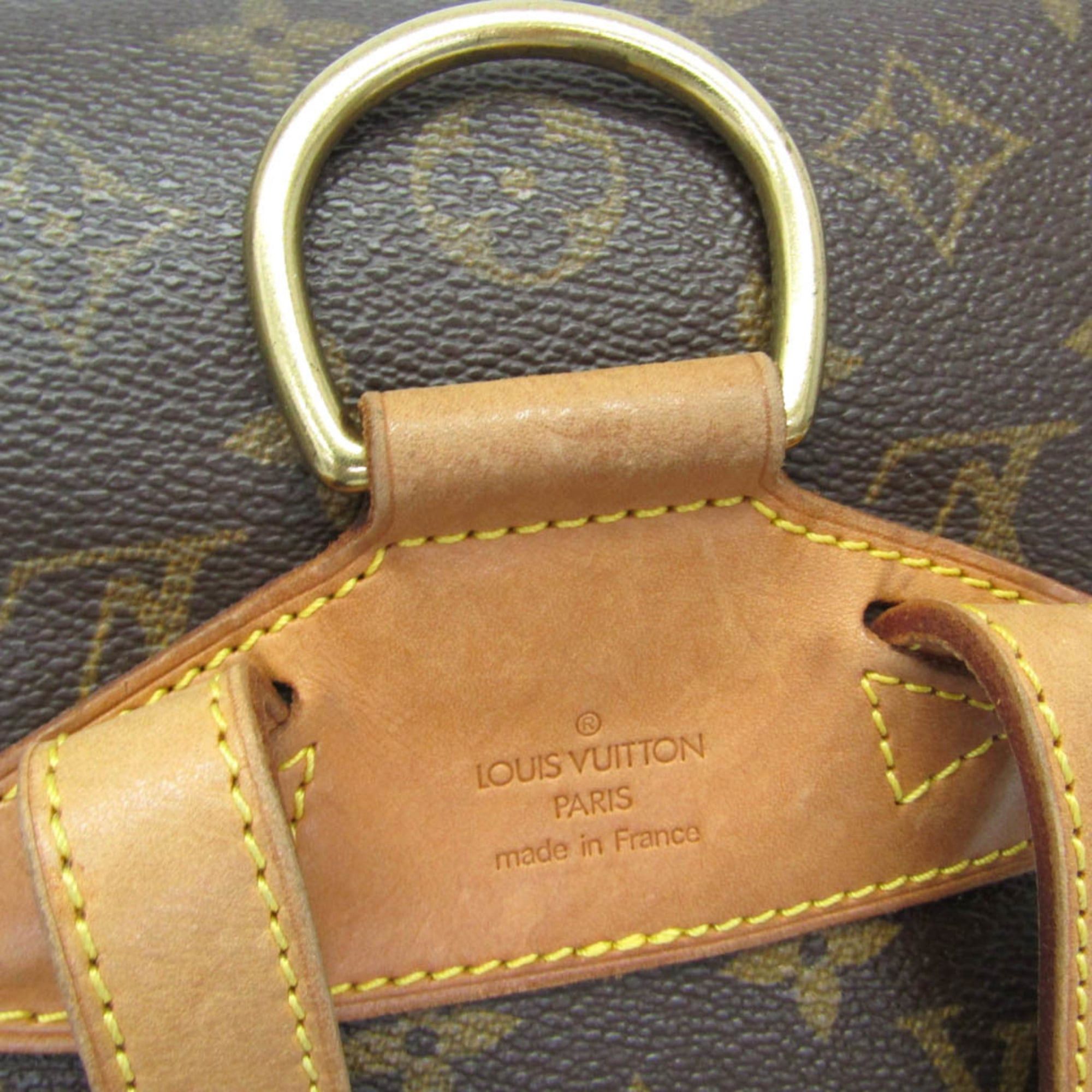 Louis Vuitton Louis Vuitton Monogram Montsouris MM M51136 Women's Backpack Brown Size ONE SIZE - 13 Thumbnail