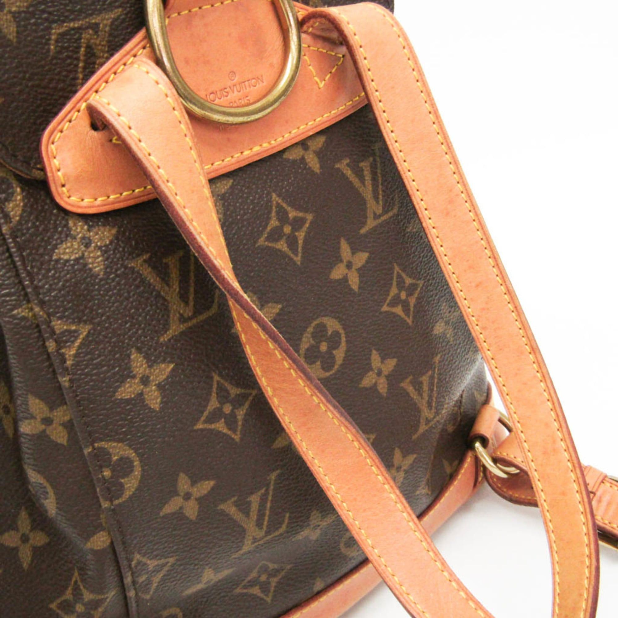 Louis Vuitton Louis Vuitton Monogram Montsouris MM M51136 Women's Backpack Brown Size ONE SIZE - 7 Thumbnail