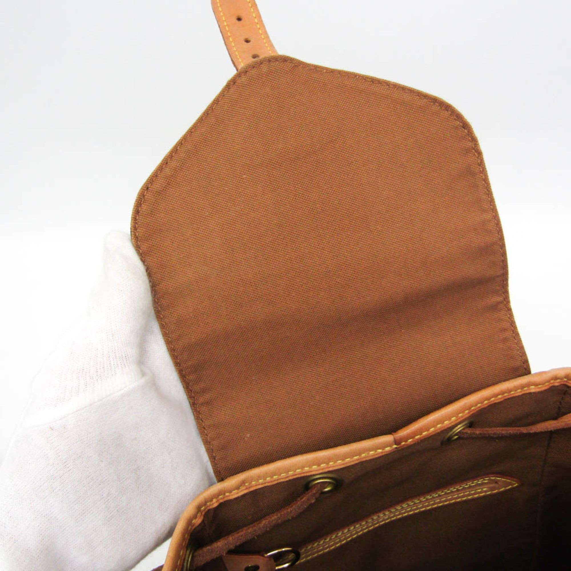Louis Vuitton Louis Vuitton Monogram Montsouris MM M51136 Women's Backpack Brown Size ONE SIZE - 11 Thumbnail