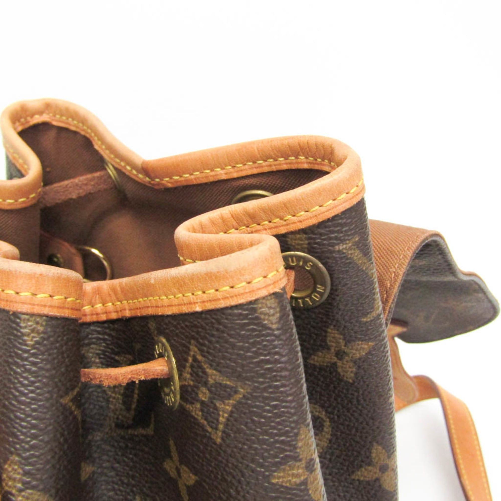 Louis Vuitton Louis Vuitton Monogram Montsouris MM M51136 Women's Backpack Brown Size ONE SIZE - 10 Thumbnail