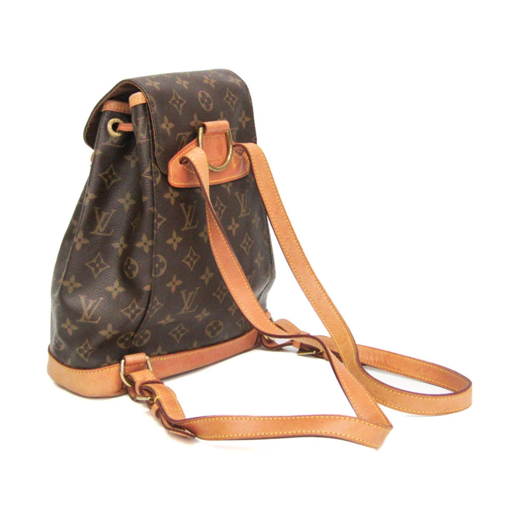 Louis Vuitton Louis Vuitton Monogram Montsouris MM M51136 Women's Backpack Brown Size ONE SIZE - 2 Thumbnail