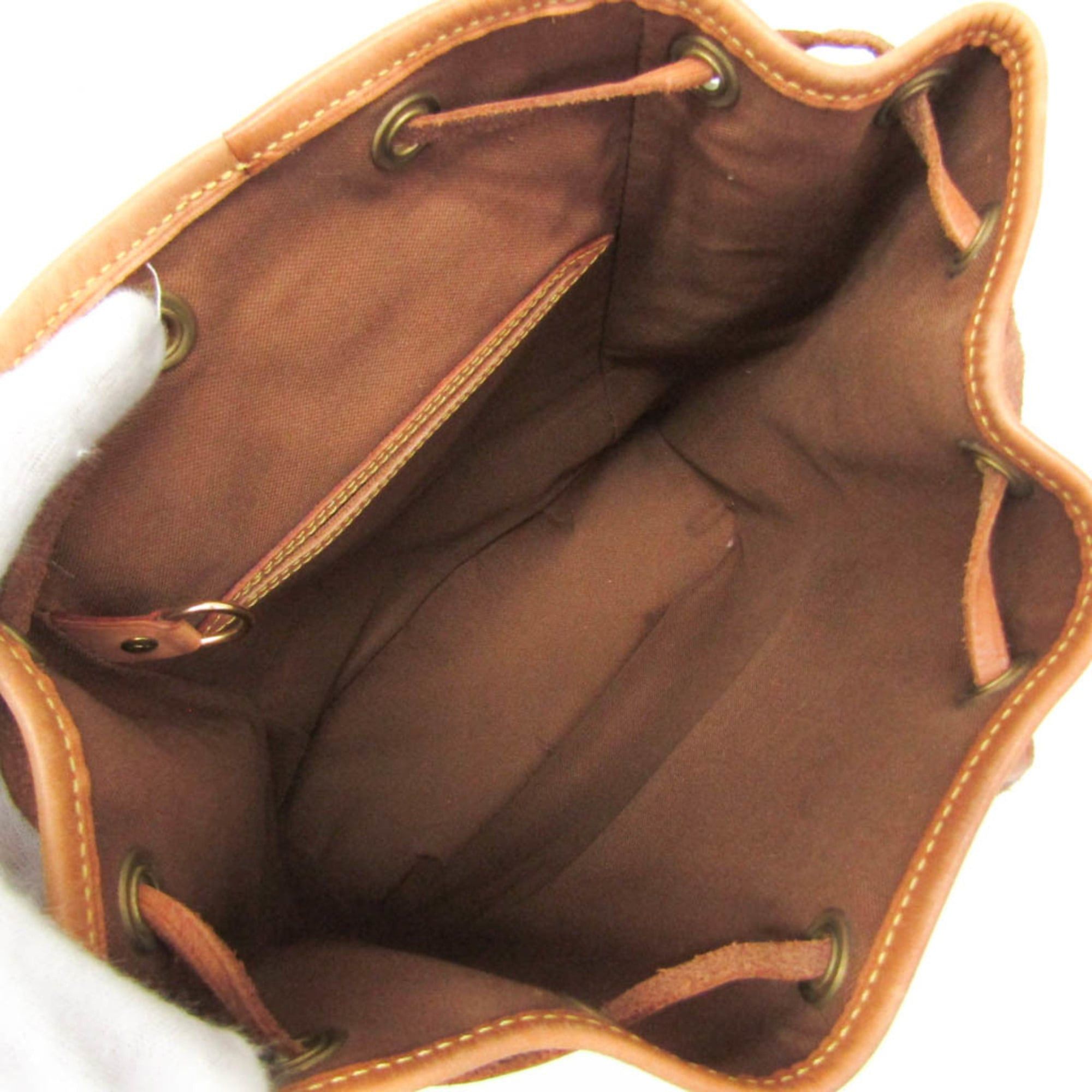 Louis Vuitton Louis Vuitton Monogram Montsouris MM M51136 Women's Backpack Brown Size ONE SIZE - 3 Thumbnail