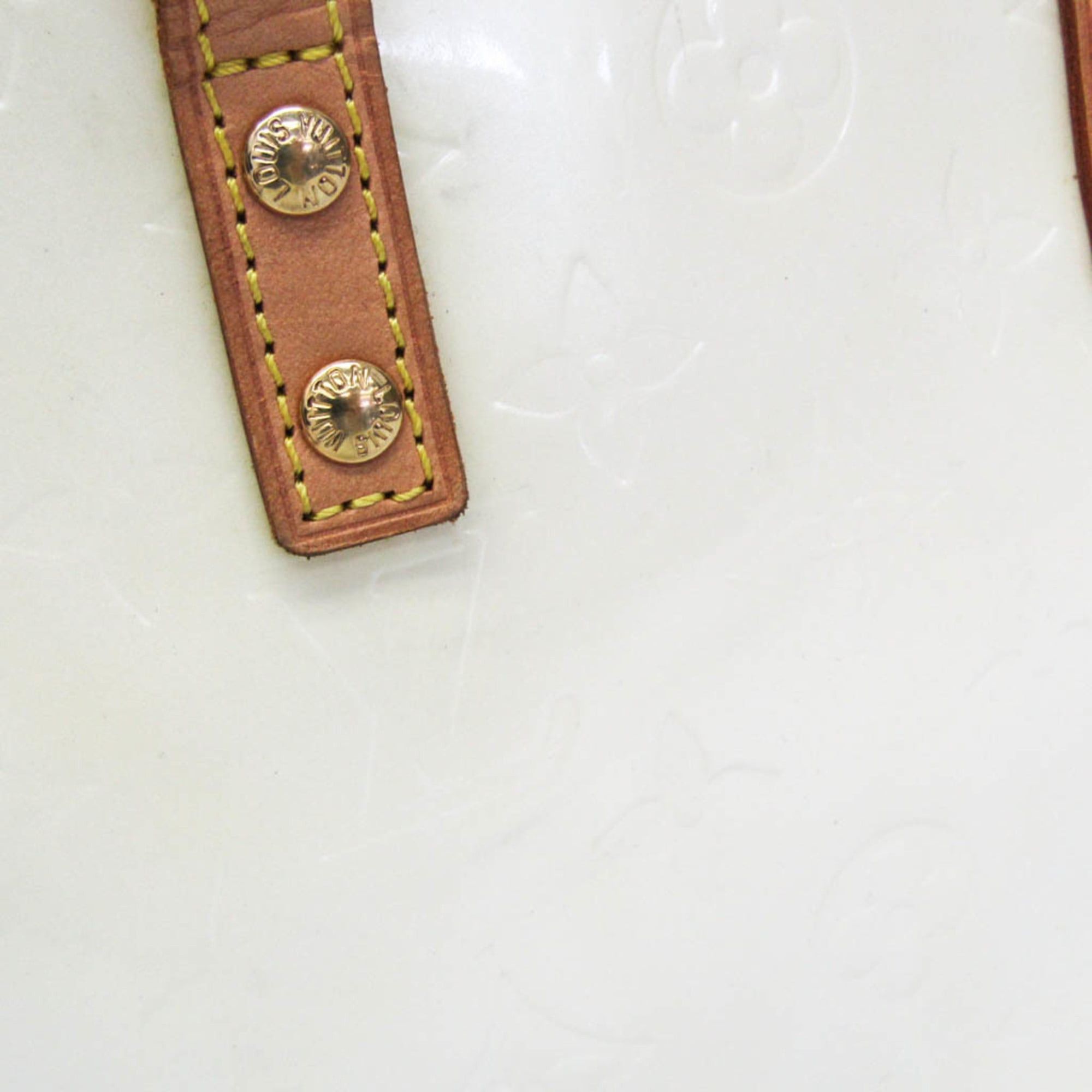 Louis Vuitton Louis Vuitton Monogram Vernis Reade PM M91336 Women's Handbag Pearl Size ONE SIZE - 9 Thumbnail