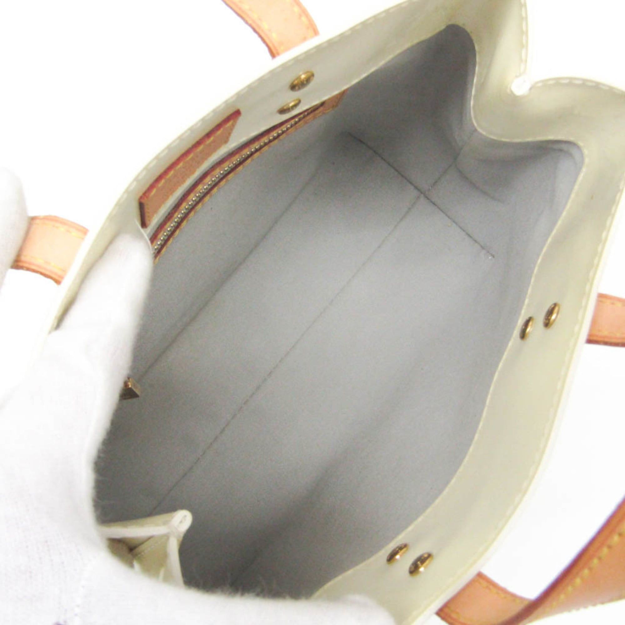 Louis Vuitton Louis Vuitton Monogram Vernis Reade PM M91336 Women's Handbag Pearl Size ONE SIZE - 3 Thumbnail